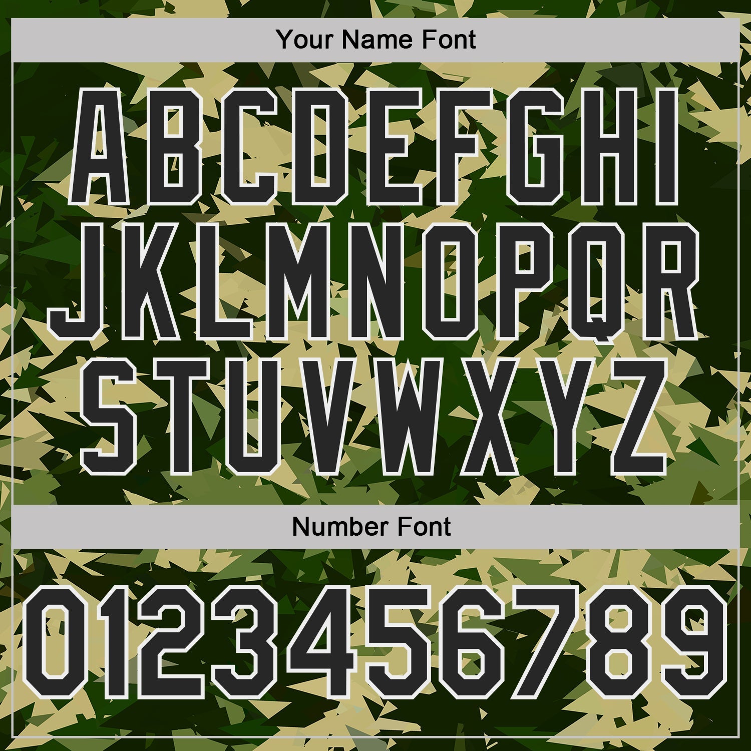 Custom Camo Black-White Geometric Fragment Camouflage Salute To Service Performance T-Shirt view 4