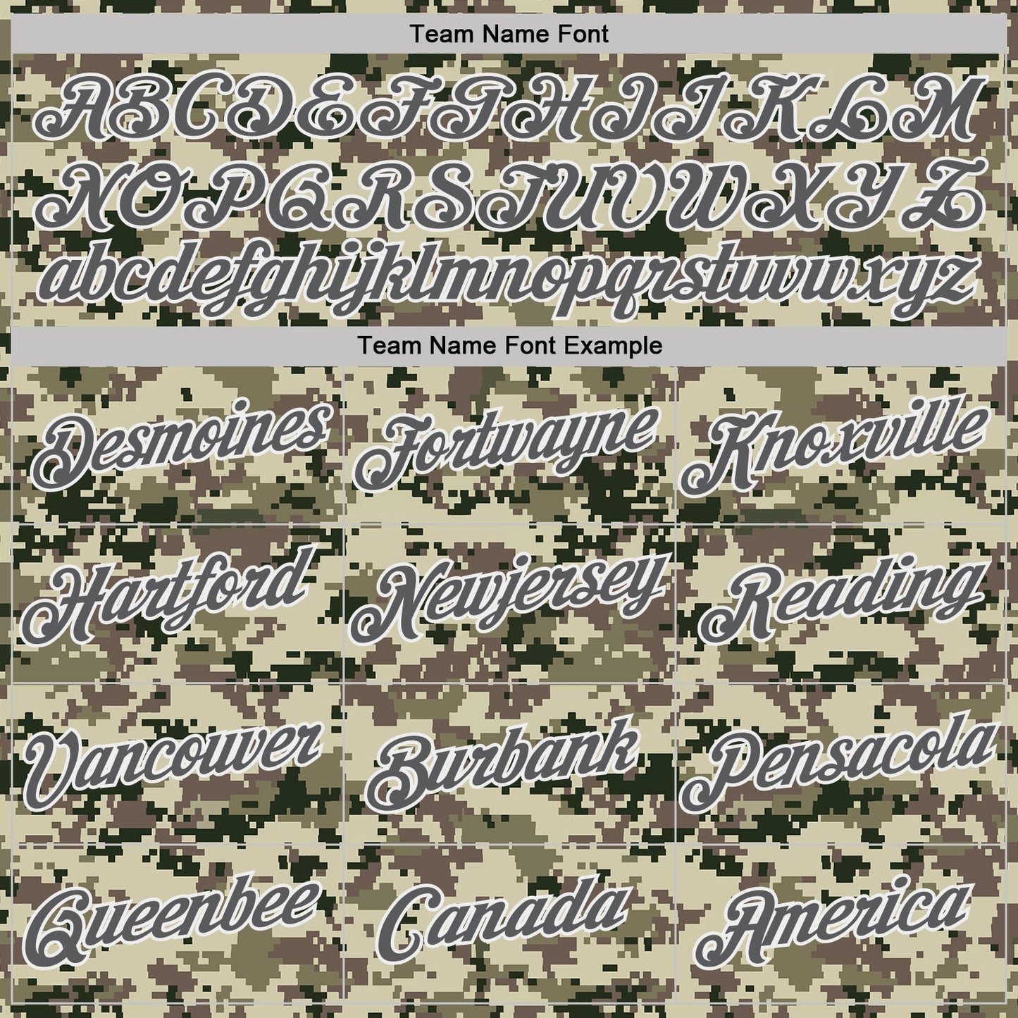 Custom Camo Steel Gray-White Terrain Digital Camouflage Pixel Salute To Service Performance T-Shirt view 3