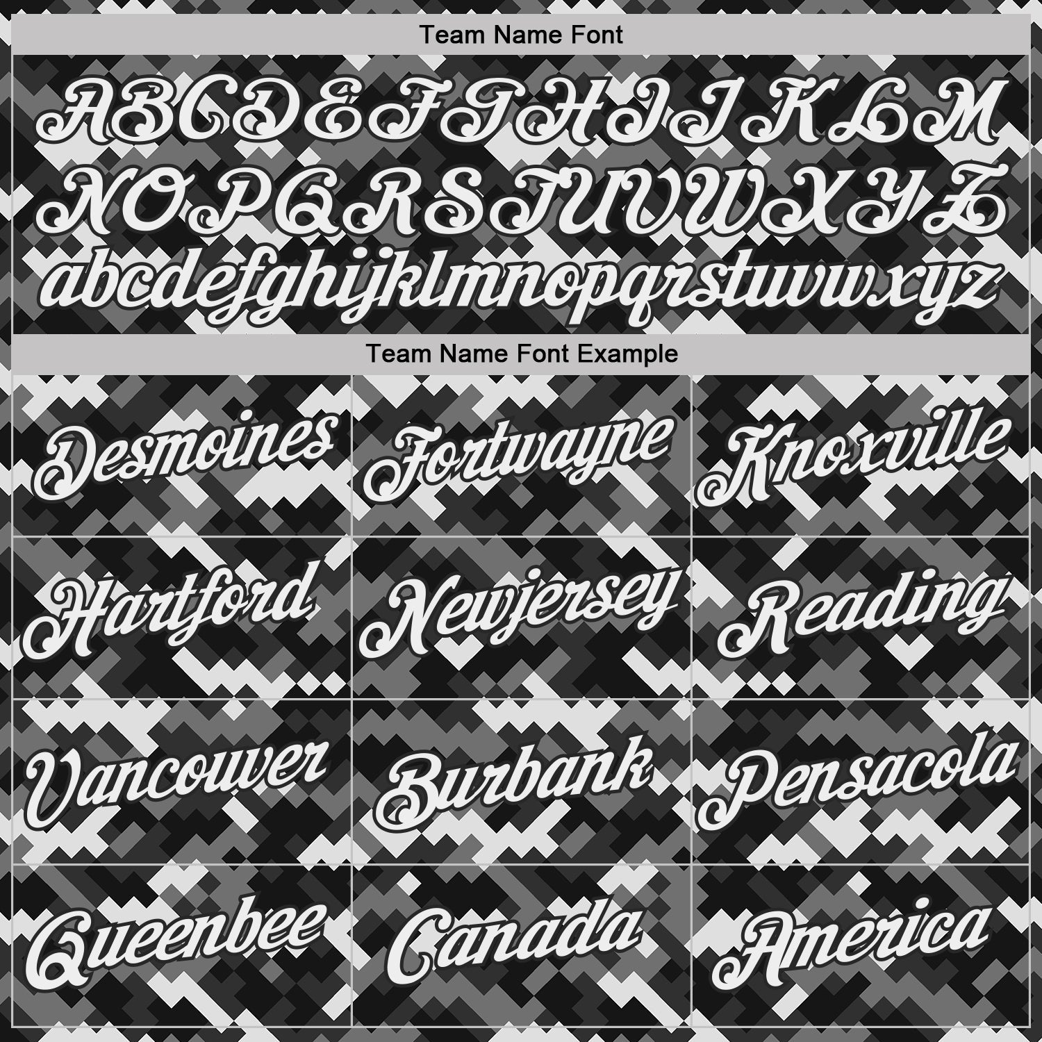 Custom Camo White-Black Urban Digital Camouflage Pixel Salute To Service Performance T-Shirt view 3