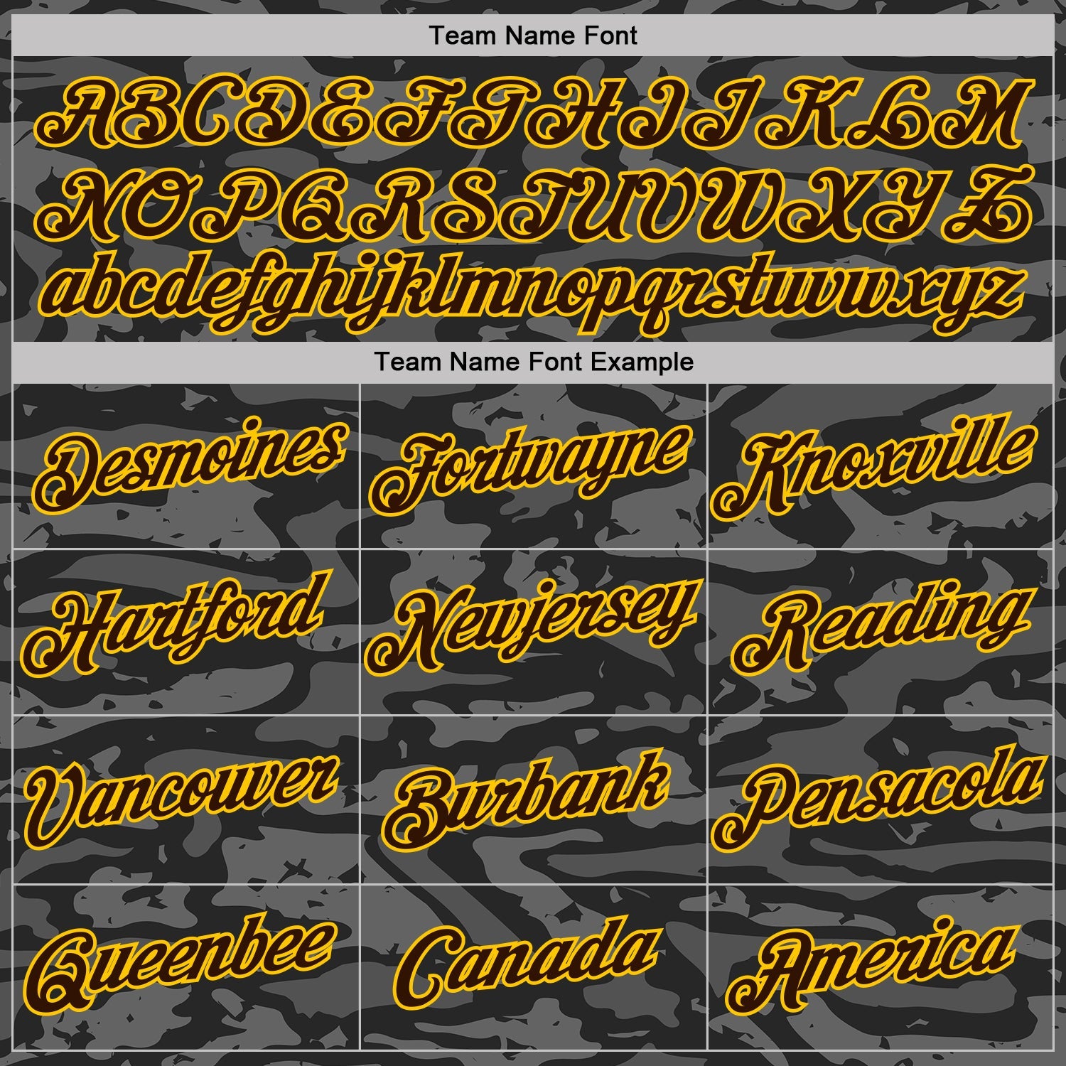 Custom Camo Brown-Yellow Wave Digital Camouflage Salute To Service Performance T-Shirt view 3