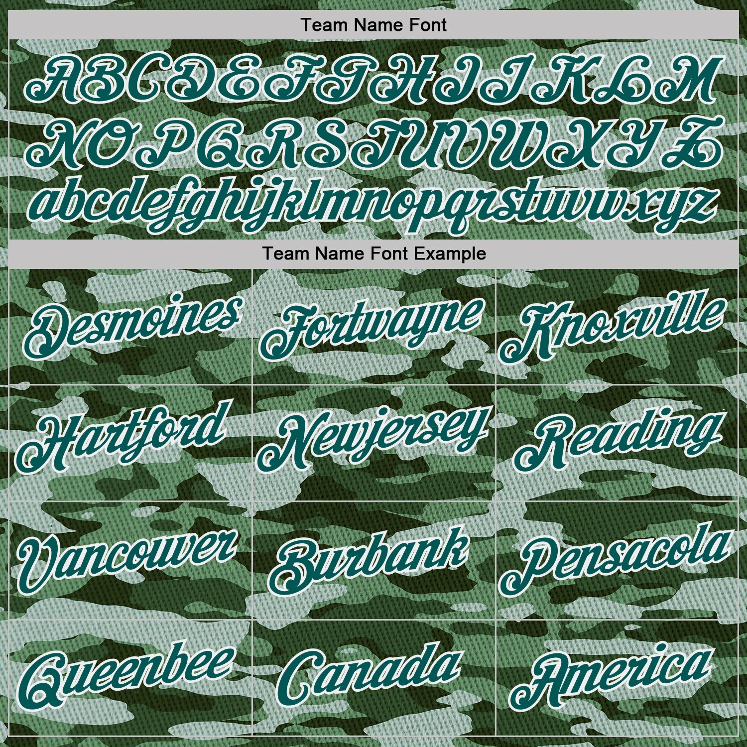 Custom Camo Midnight Green-White Woodland Forest Digital Camouflage Pixel Salute To Service Performance T-Shirt view 3