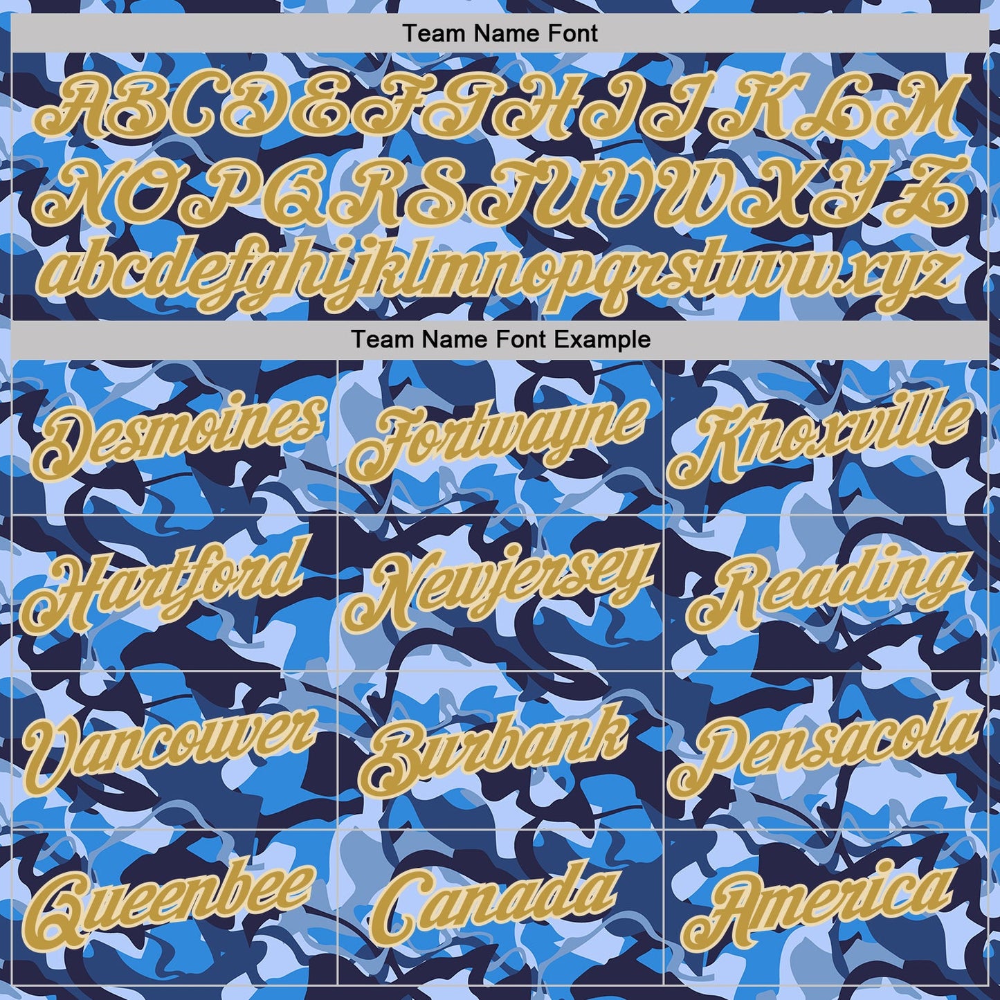 Custom Camo Old Gold-Cream Ocean Digital Camouflage Pixel Salute To Service Performance T-Shirt view 3