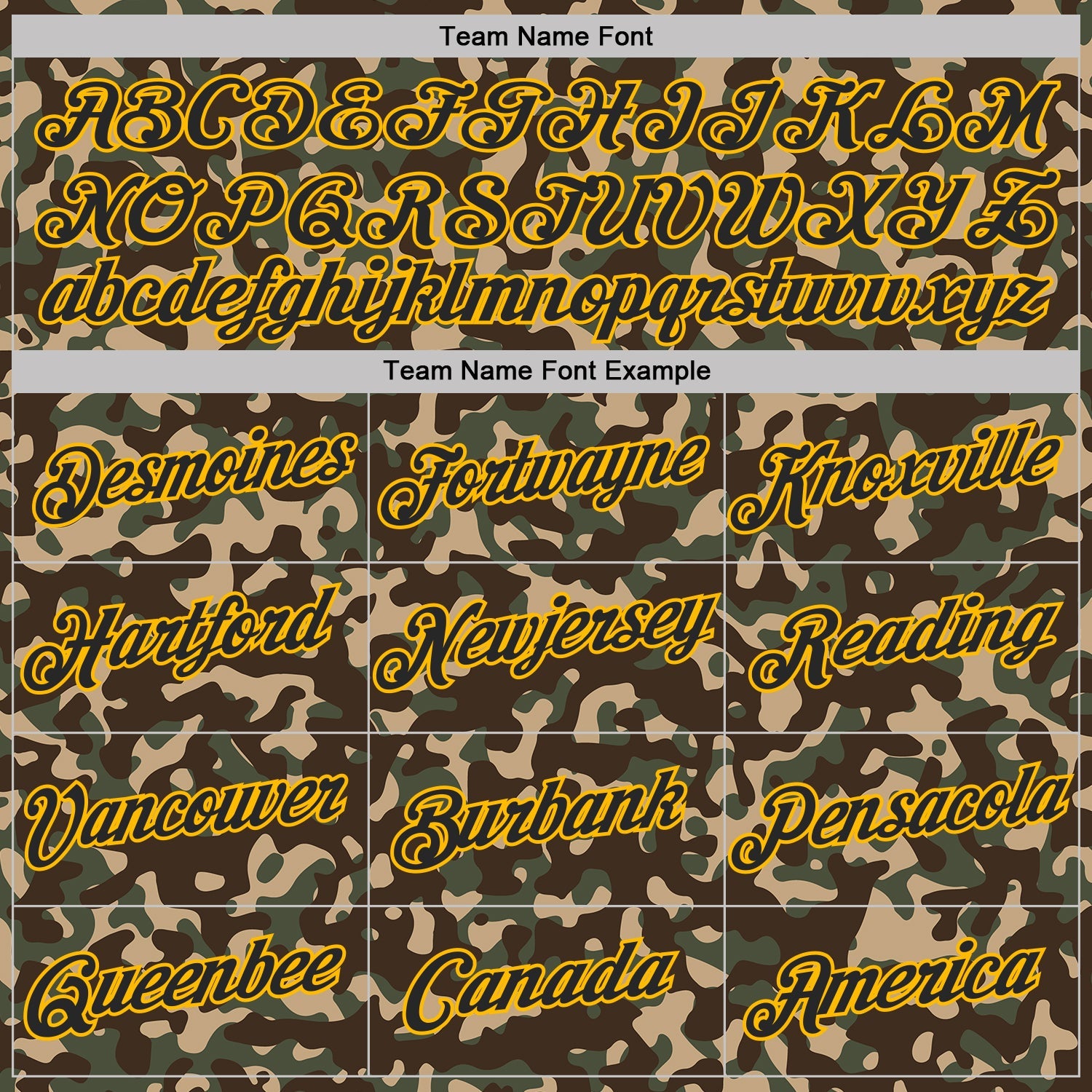 Custom Camo Black-Gold Woodland Forest Digital Camouflage Pixel Salute To Service Performance T-Shirt view 3
