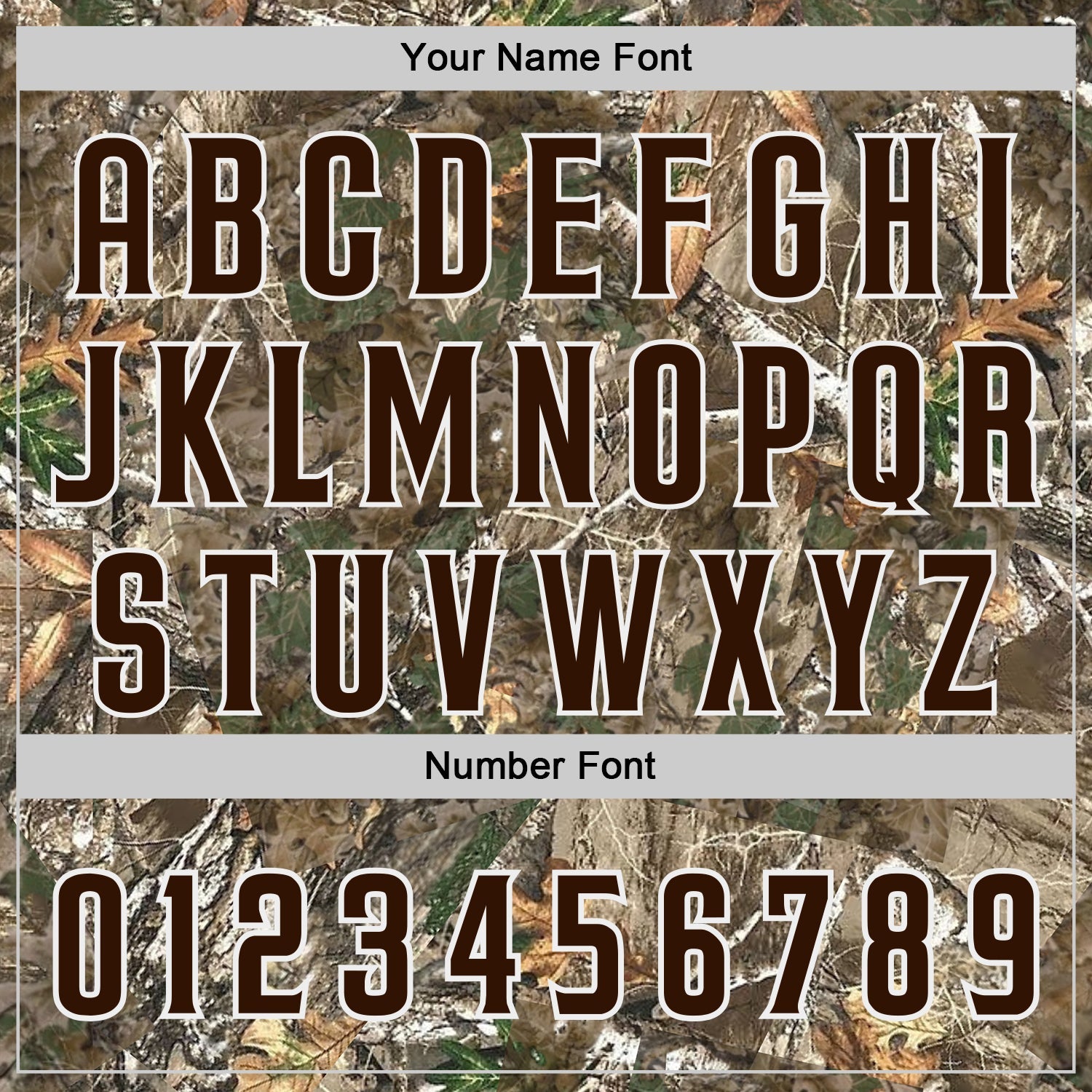 Custom Camo Brown-White Woodland Forest Camouflage Authentic Salute To Service Baseball Jersey view 5