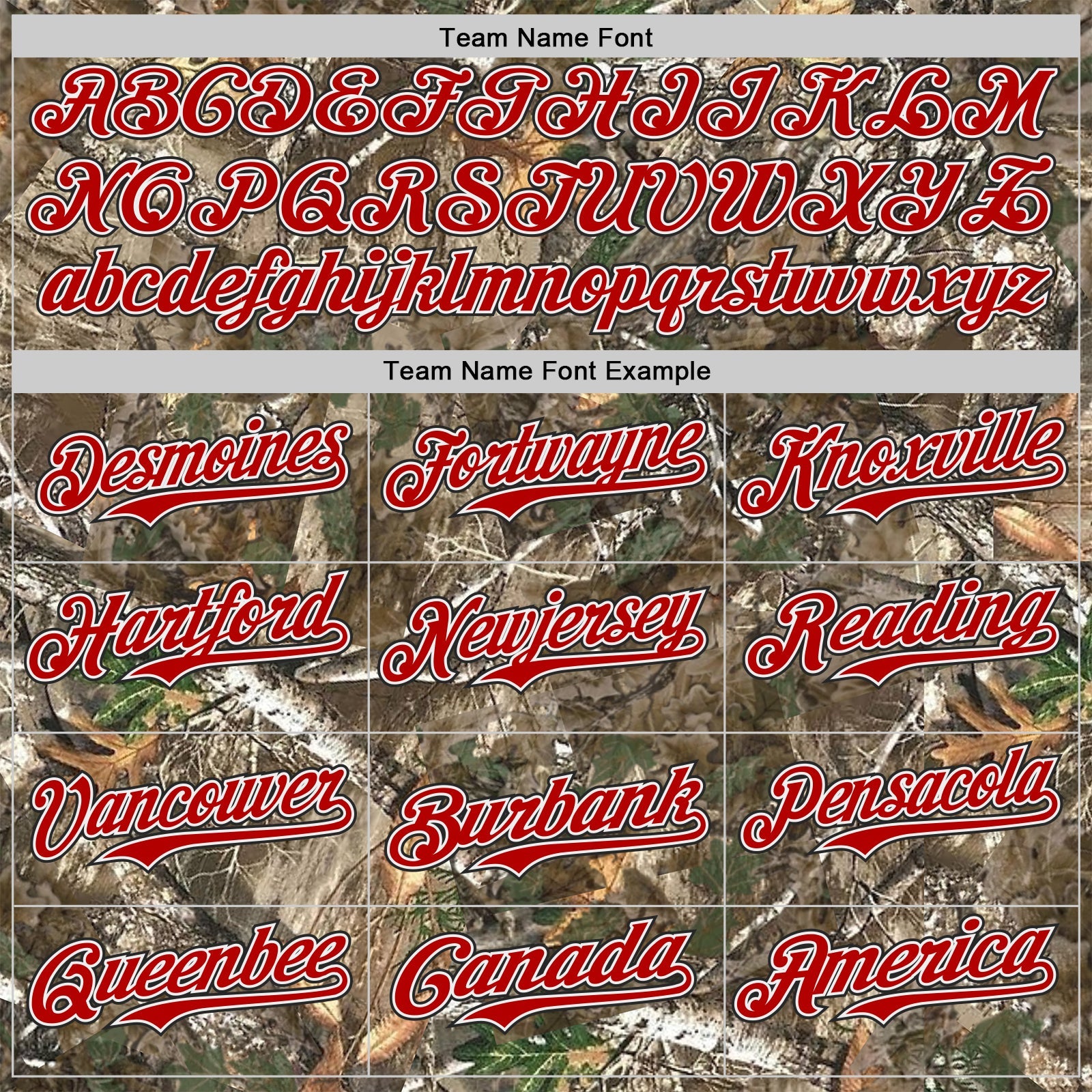 Custom Camo Red White-Black Woodland Forest Camouflage Authentic Salute To Service Baseball Jersey view 4