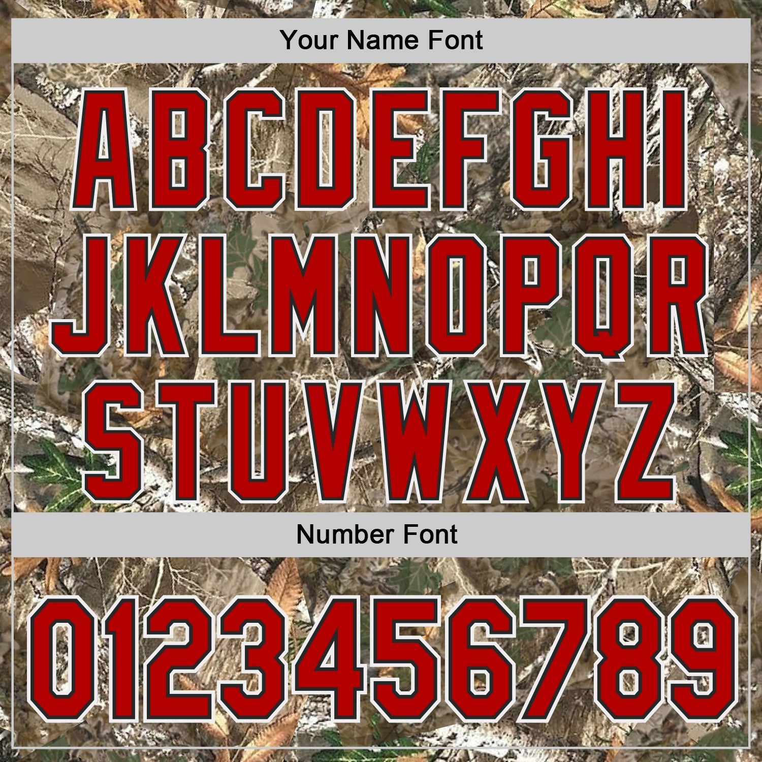 Custom Camo Red Black-White Woodland Forest Camouflage Authentic Salute To Service Baseball Jersey view 5