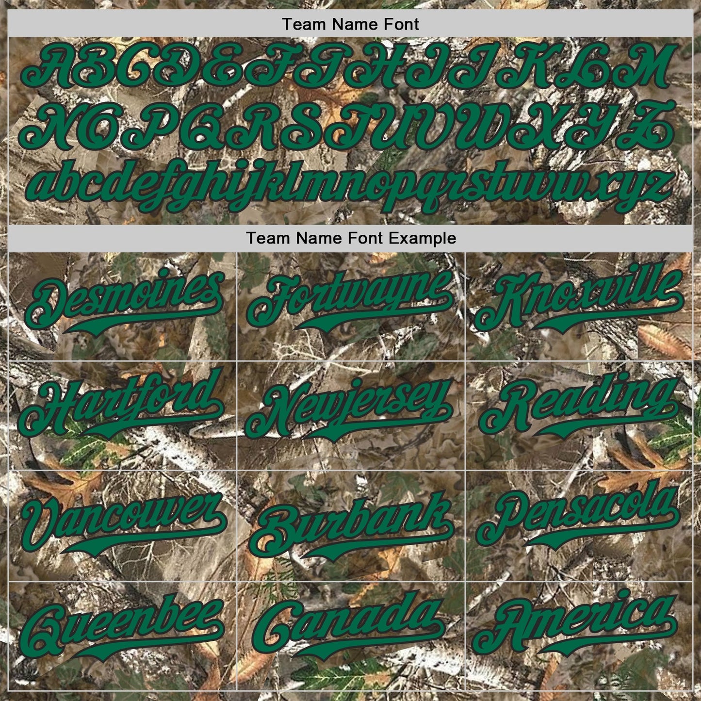 Custom Camo Kelly Green-Black Woodland Forest Camouflage Authentic Salute To Service Baseball Jersey view 4