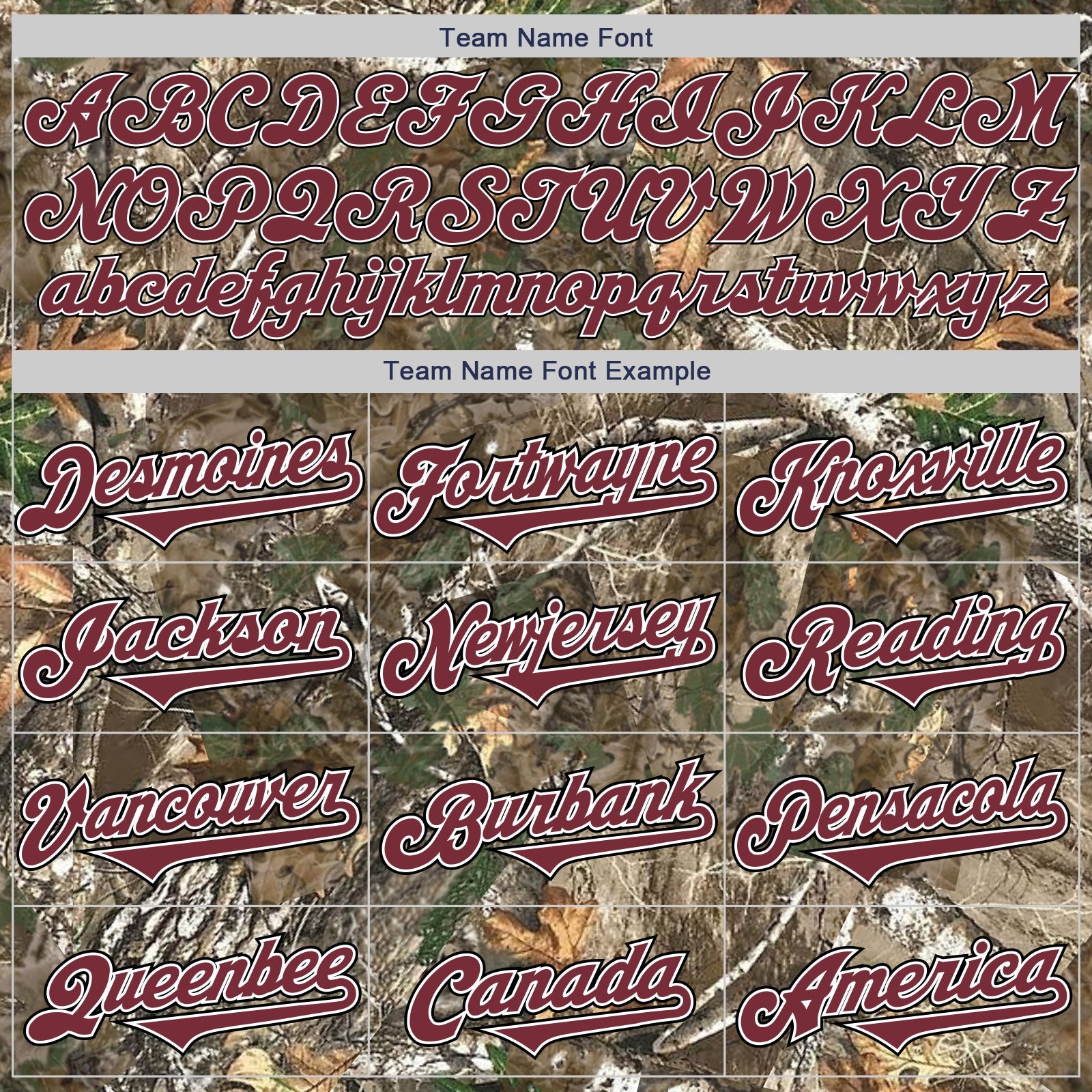Custom Camo Burgundy White-Black Woodland Forest Camouflage Authentic Salute To Service Baseball Jersey view 4