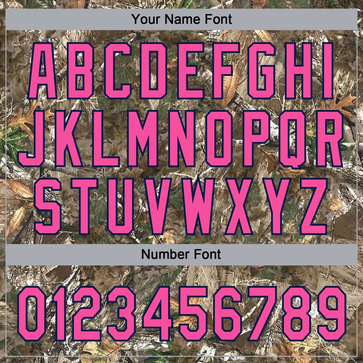Custom Camo Pink-Navy Woodland Forest Camouflage Authentic Salute To Service Baseball Jersey view 5