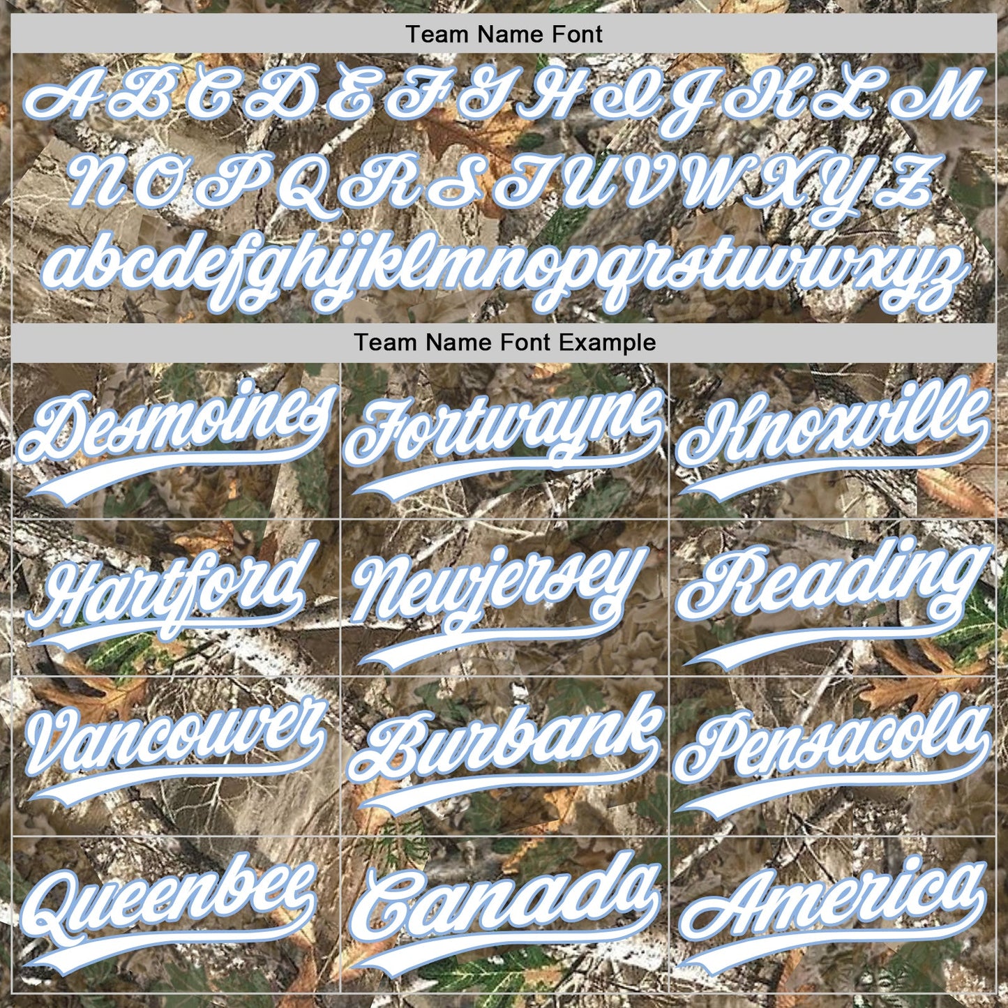 Custom Camo White-Light Blue Woodland Forest Camouflage Authentic Salute To Service Baseball Jersey view 4