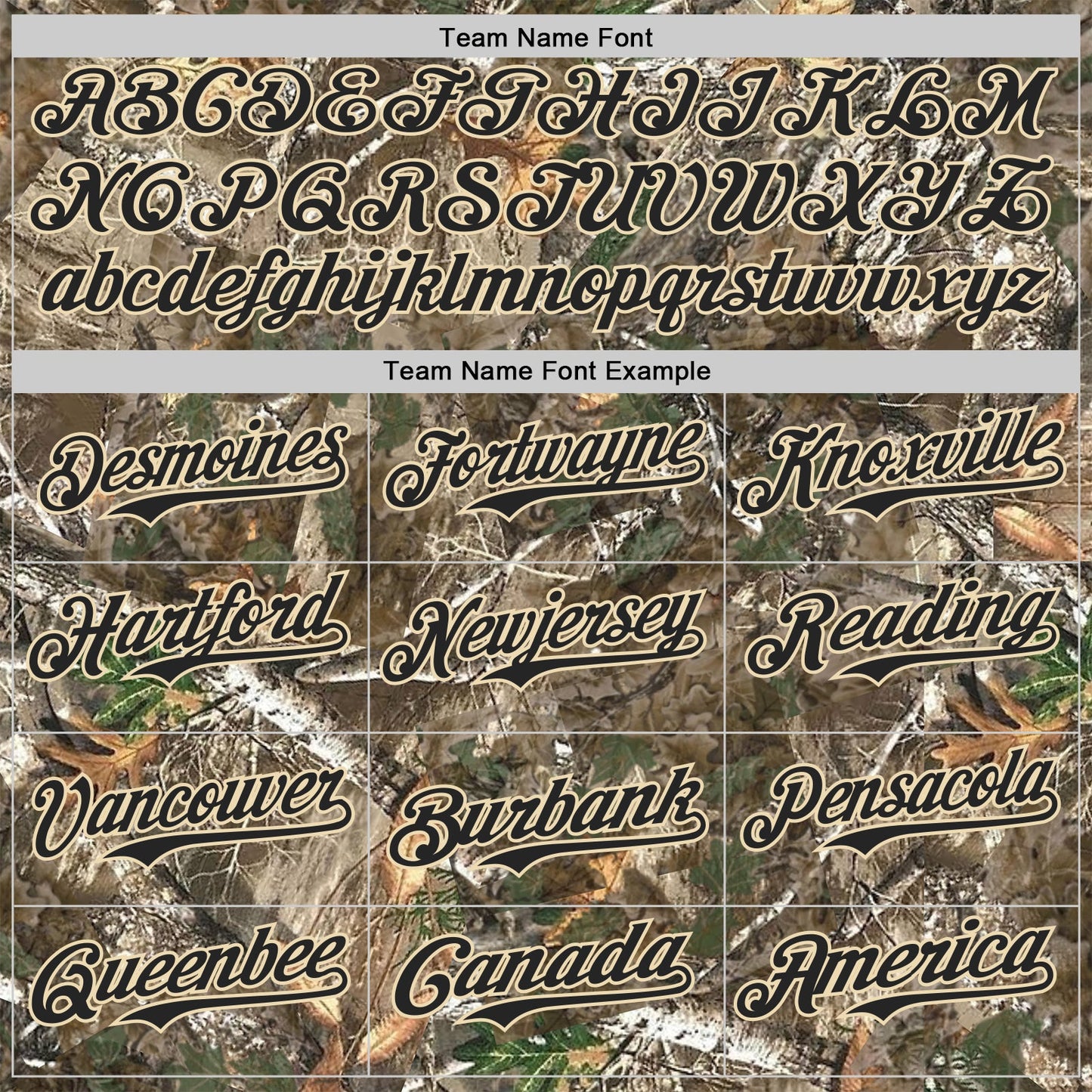 Custom Camo Black-Cream Woodland Forest Camouflage Authentic Salute To Service Baseball Jersey view 4
