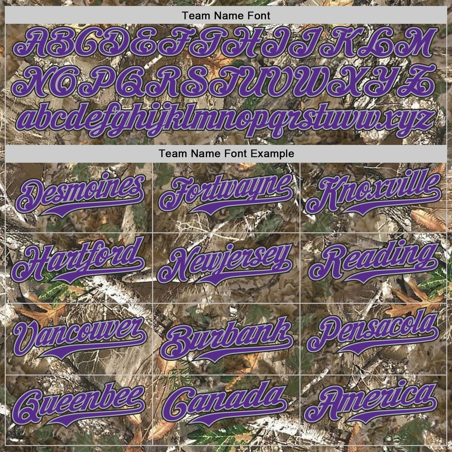 Custom Camo Purple Gray-Black Woodland Forest Camouflage Authentic Salute To Service Baseball Jersey view 4
