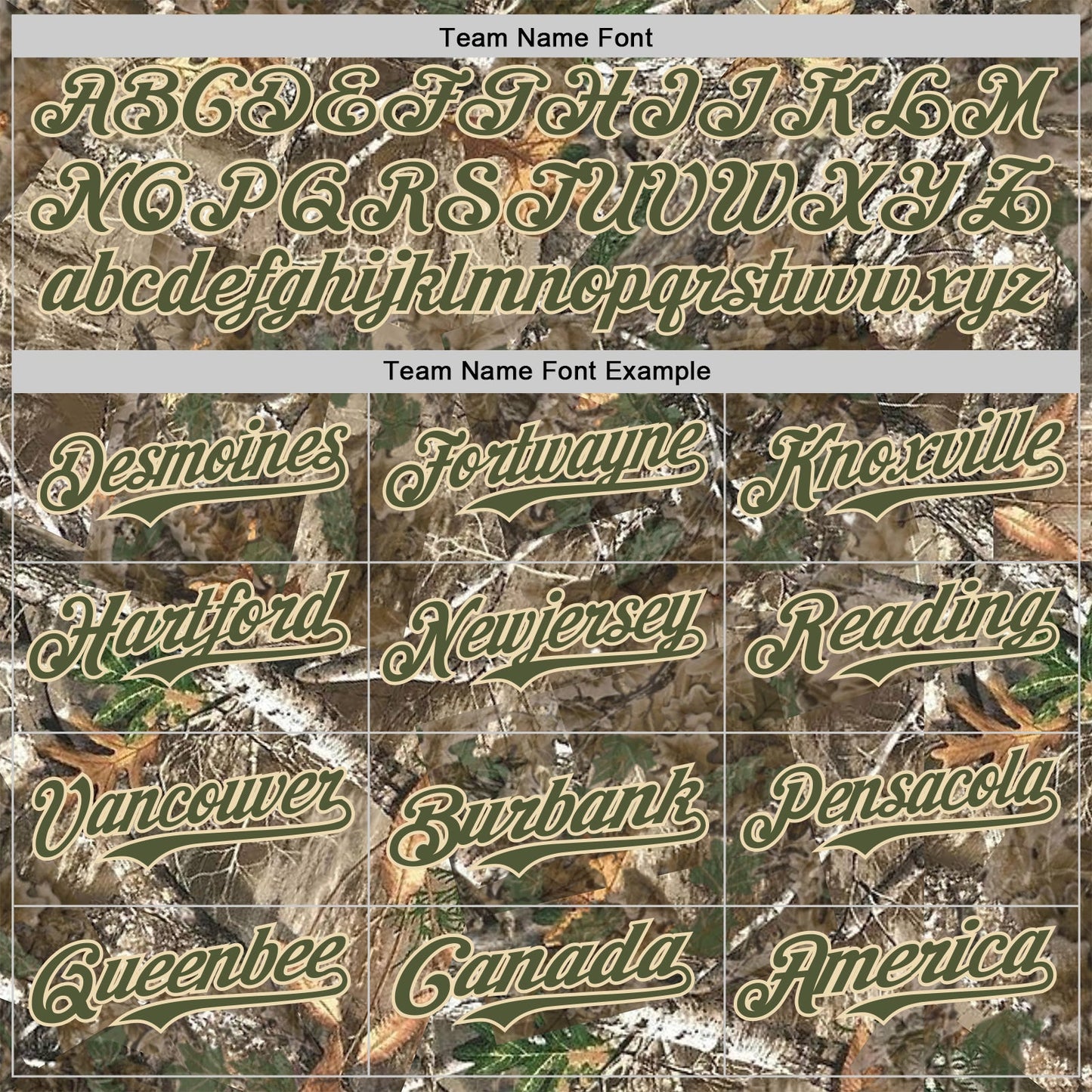 Custom Camo Olive-Cream Woodland Forest Camouflage Authentic Salute To Service Baseball Jersey view 4