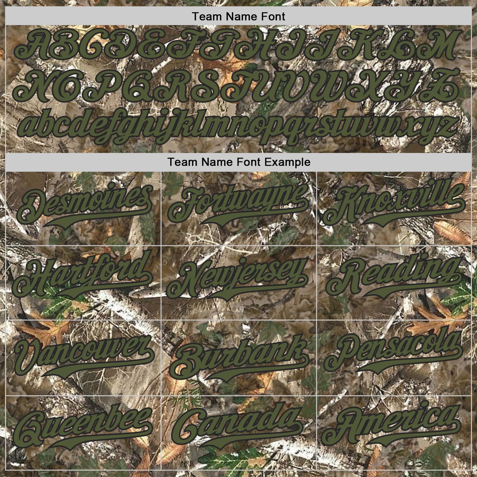 Custom Camo Olive-Black Woodland Forest Camouflage Authentic Salute To Service Baseball Jersey view 4