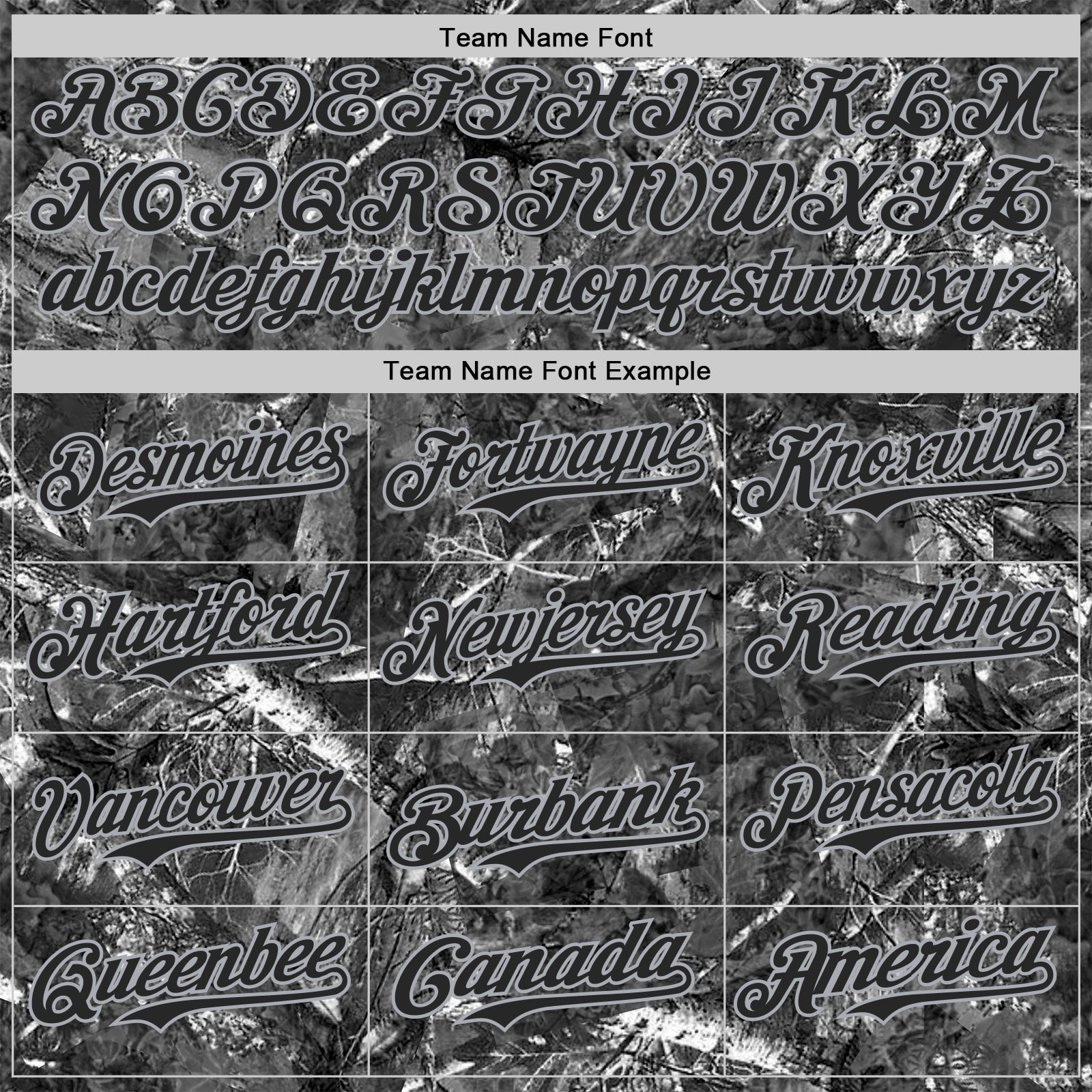 Custom Camo Black-Gray Woodland Forest Camouflage Authentic Salute To Service Baseball Jersey view 4