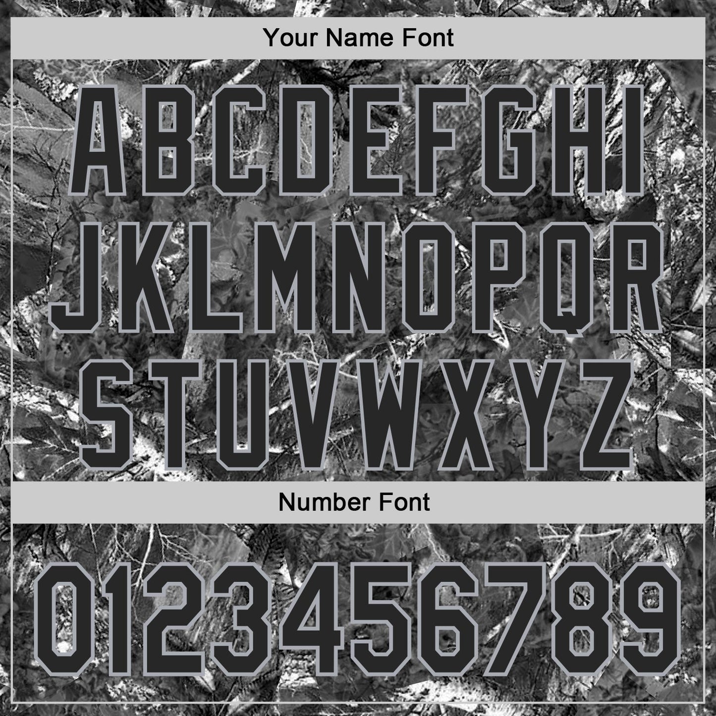 Custom Camo Black-Gray Woodland Forest Camouflage Authentic Salute To Service Baseball Jersey view 5
