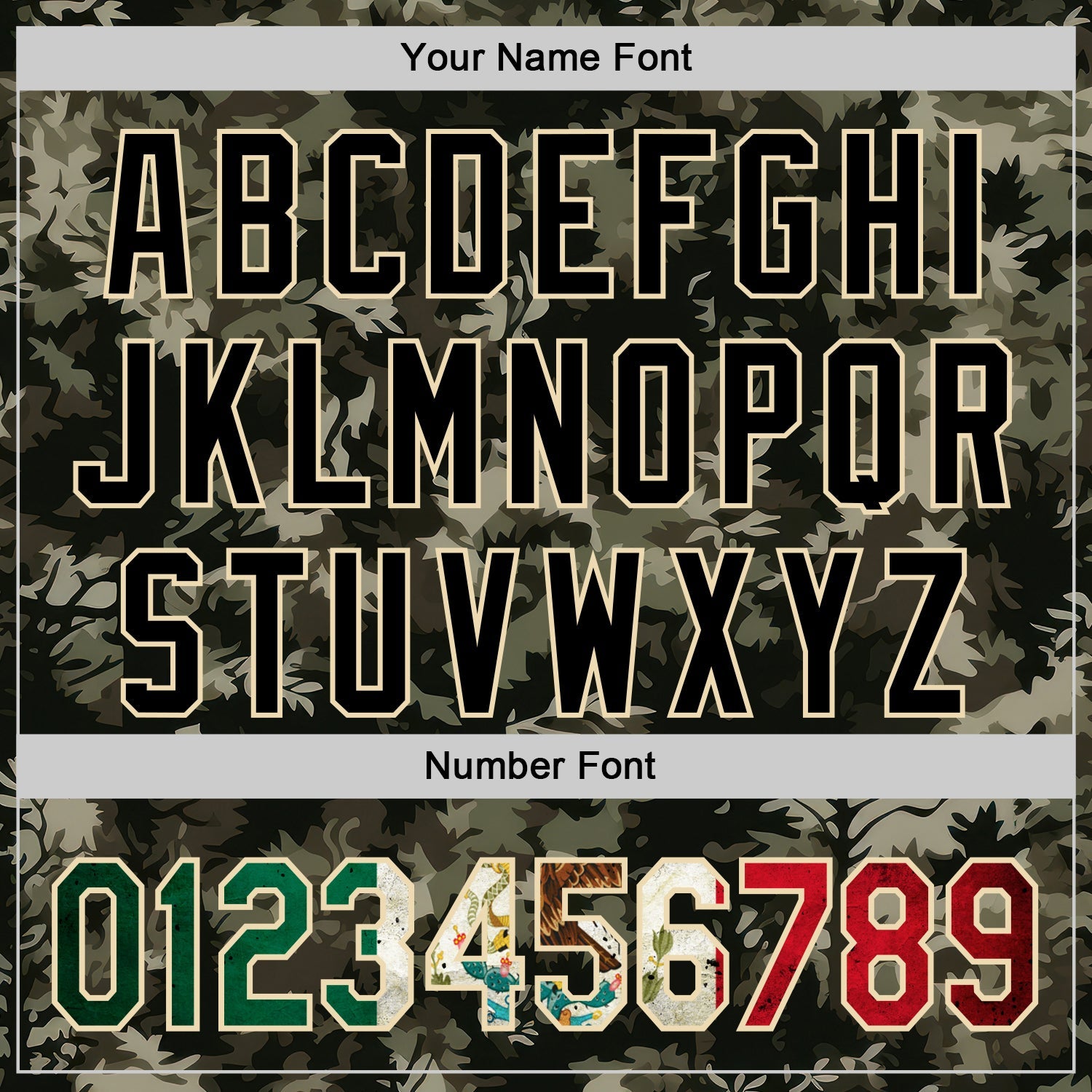 Custom Camo Vintage Mexican Flag Cream-Black Woodland Forest Tactical Camouflage Outdoor Leaf Authentic Baseball Jersey view 5