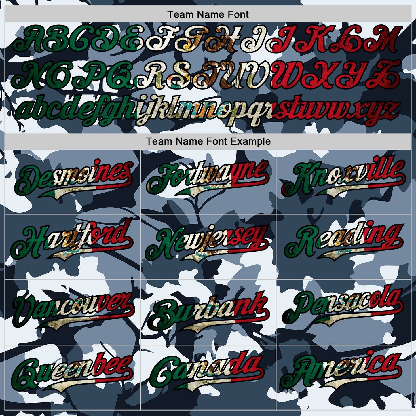 Custom Camo Vintage Mexican Flag Black-Red Woodland Forest Tactical Camouflage Outdoor Leaf Authentic Baseball Jersey view 4