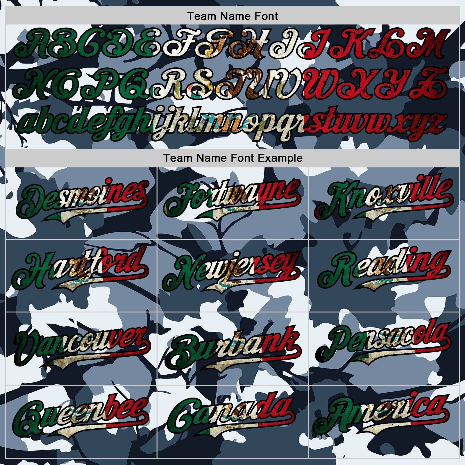 Custom Camo Vintage Mexican Flag Black-Red Woodland Forest Tactical Camouflage Outdoor Leaf Authentic Baseball Jersey view 4