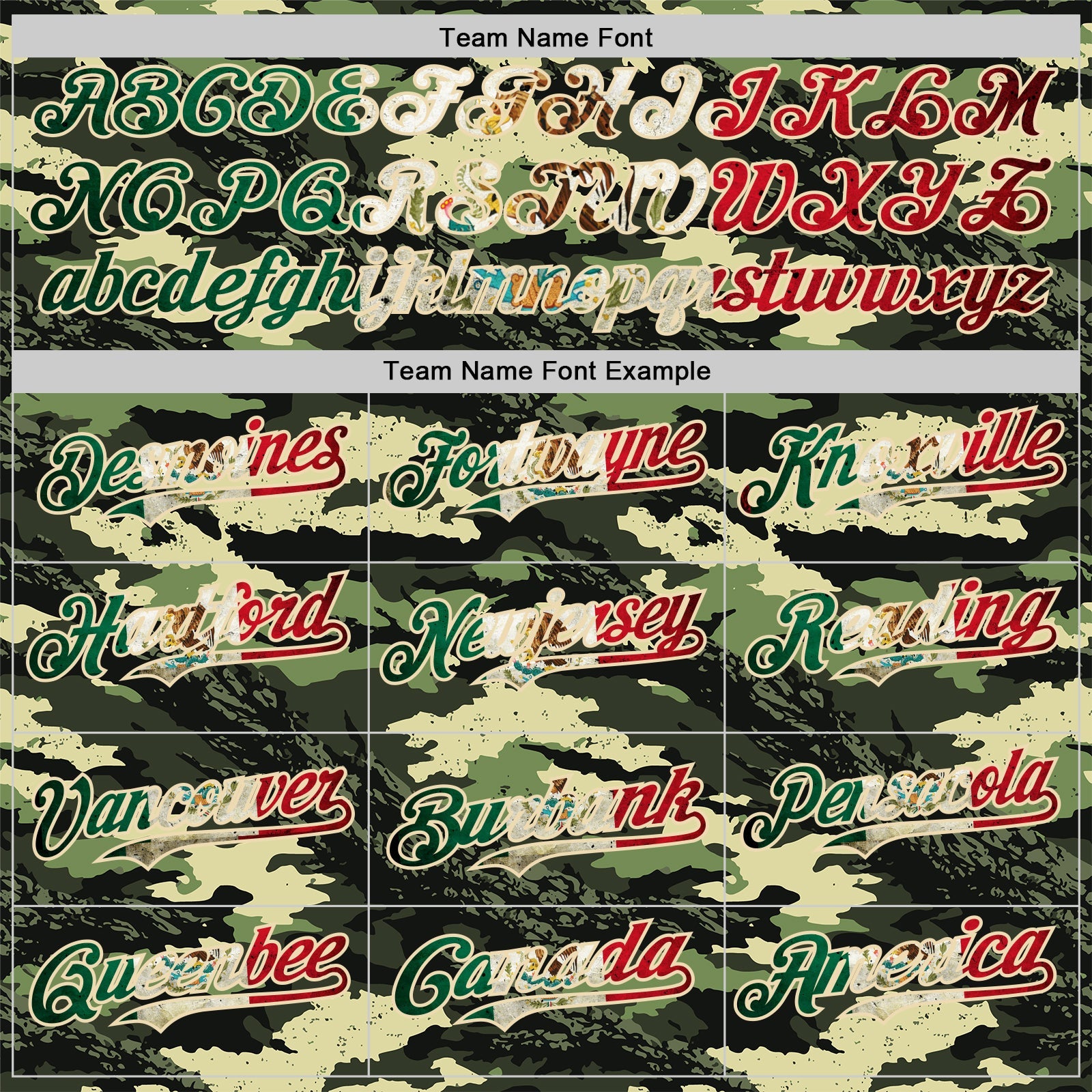 Custom Camo Vintage Mexican Flag Cream-Red Woodland Forest Tactical Camouflage Outdoor Leaf Authentic Baseball Jersey view 4