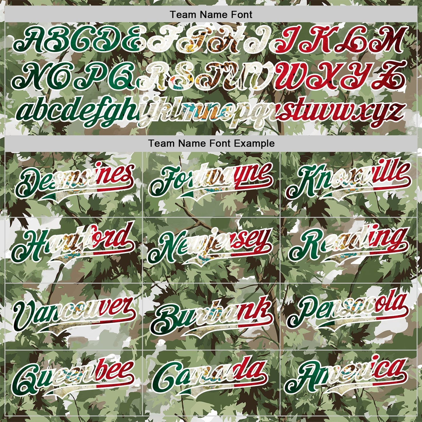 Custom Camo Vintage Mexican Flag White-Olive Woodland Forest Tactical Camouflage Outdoor Leaf Authentic Baseball Jersey view 4