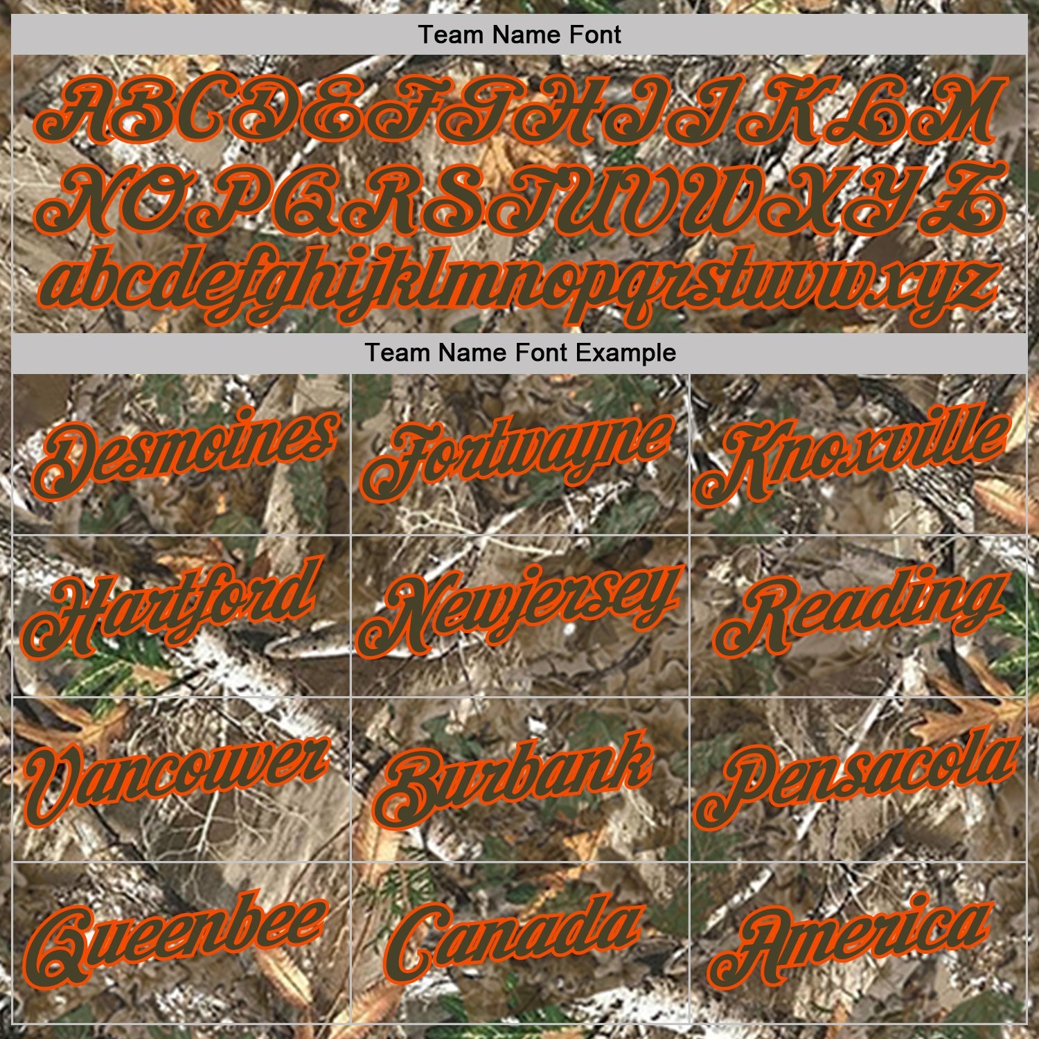 Custom Camo Olive-Orange Woodland Camouflage Salute To Service Performance T-Shirt view 3