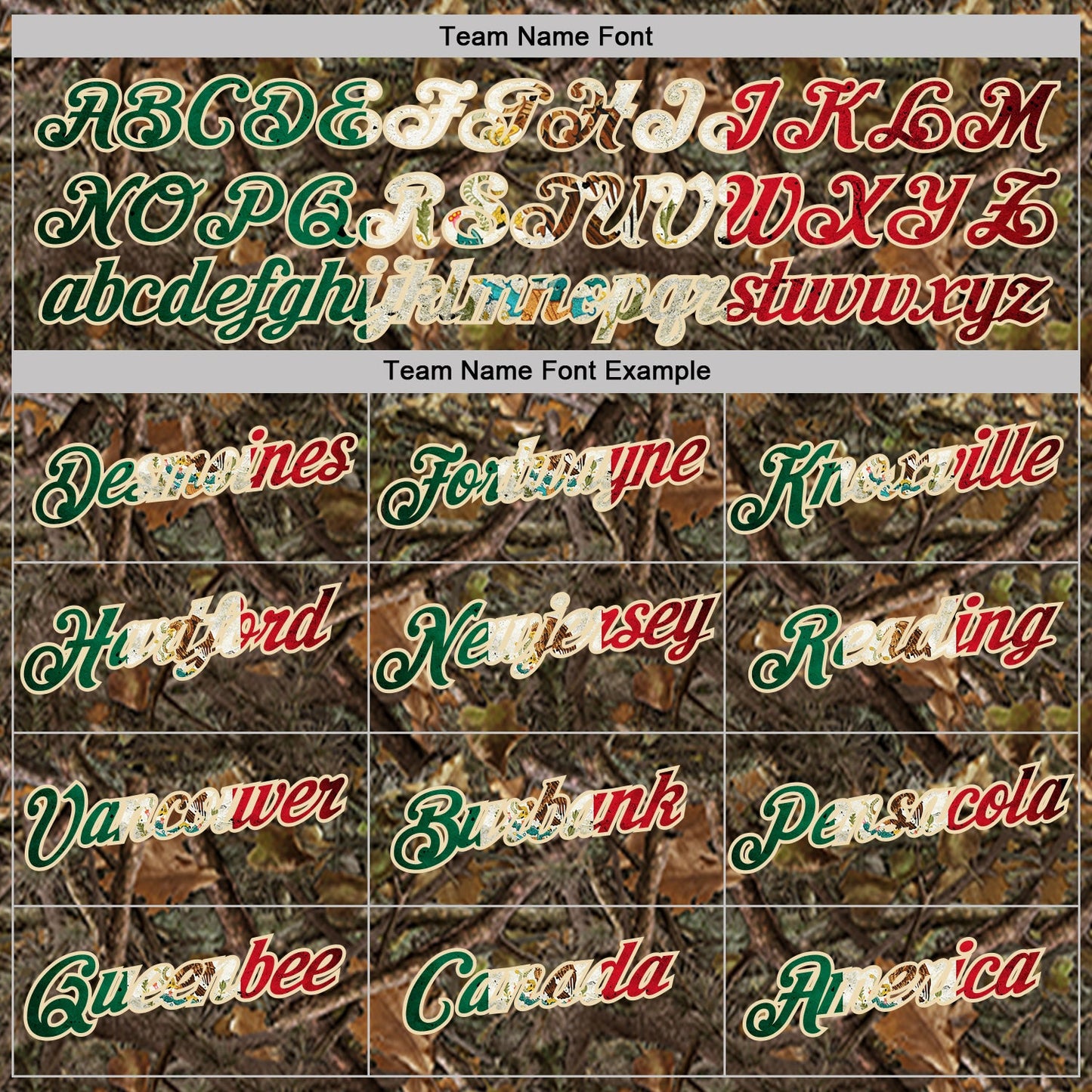 Custom Camo Vintage Mexican Flag Cream-Brown Woodland Camouflage Salute To Service Performance T-Shirt view 3