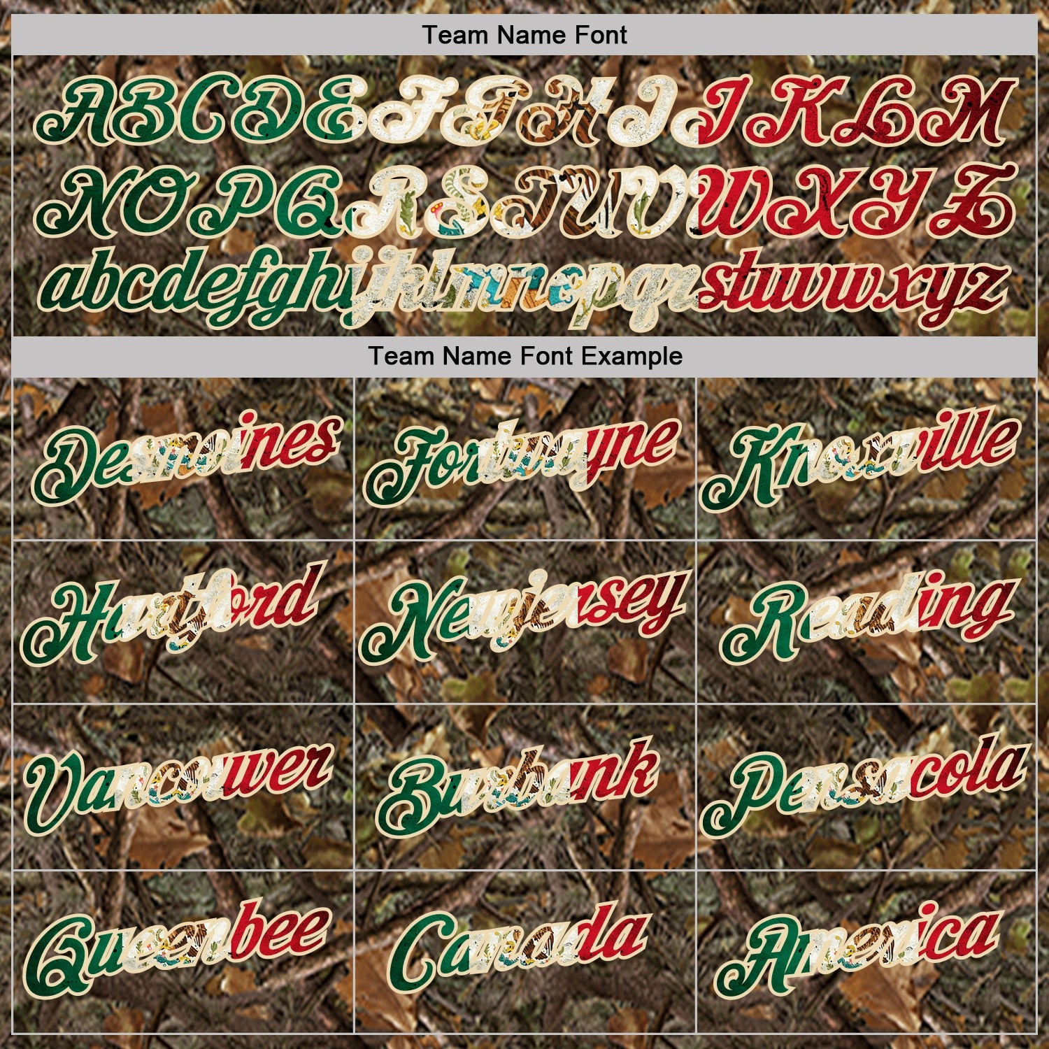 Custom Camo Vintage Mexican Flag Cream-Brown Woodland Camouflage Salute To Service Performance T-Shirt view 3