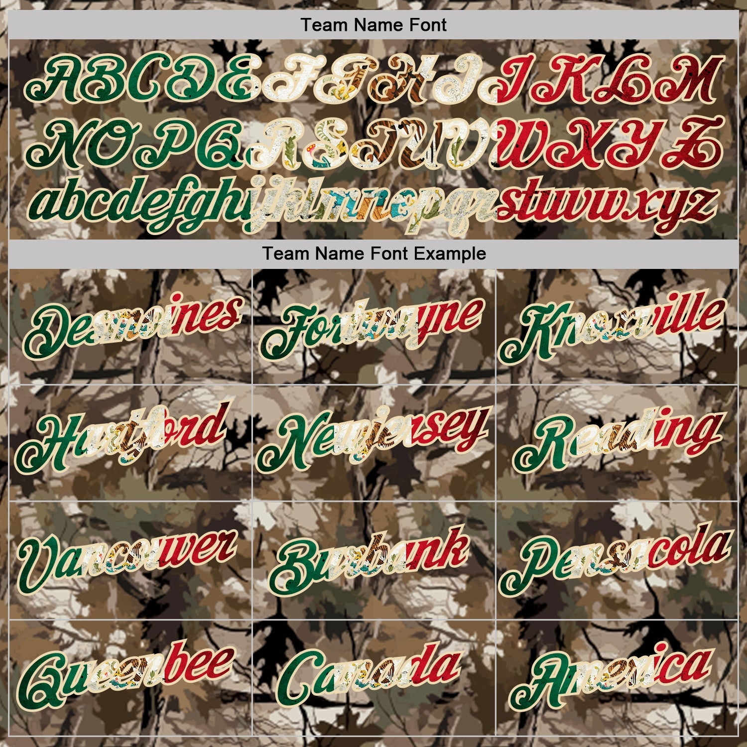 Custom Camo Vintage Mexican Flag Cream-Olive Woodland Camouflage Salute To Service Performance T-Shirt view 3