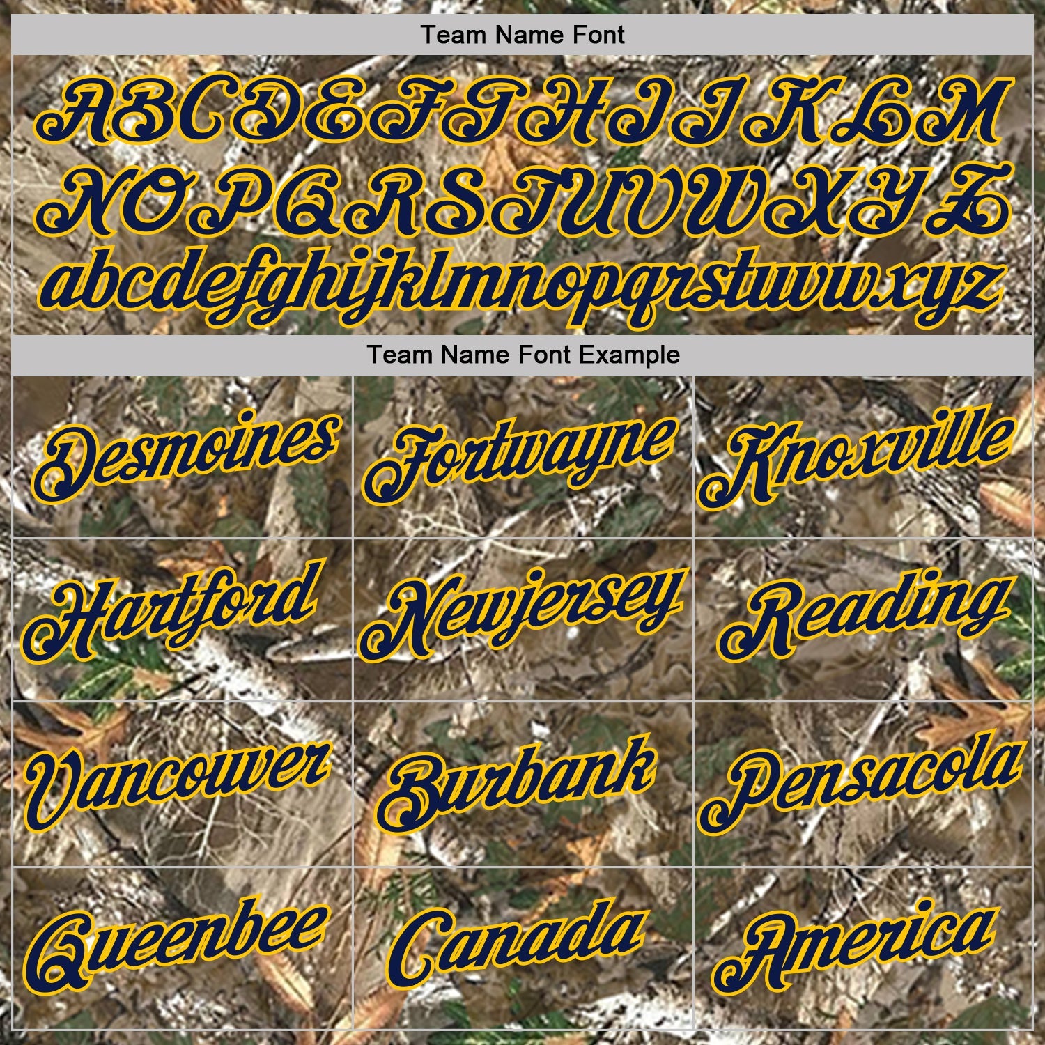 Custom Camo Navy Yellow-Olive Woodland Camouflage Salute To Service Performance T-Shirt view 3