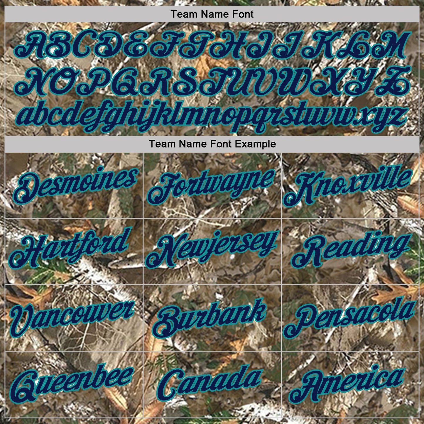 Custom Camo Navy Teal-Olive Woodland Camouflage Salute To Service Performance T-Shirt view 3
