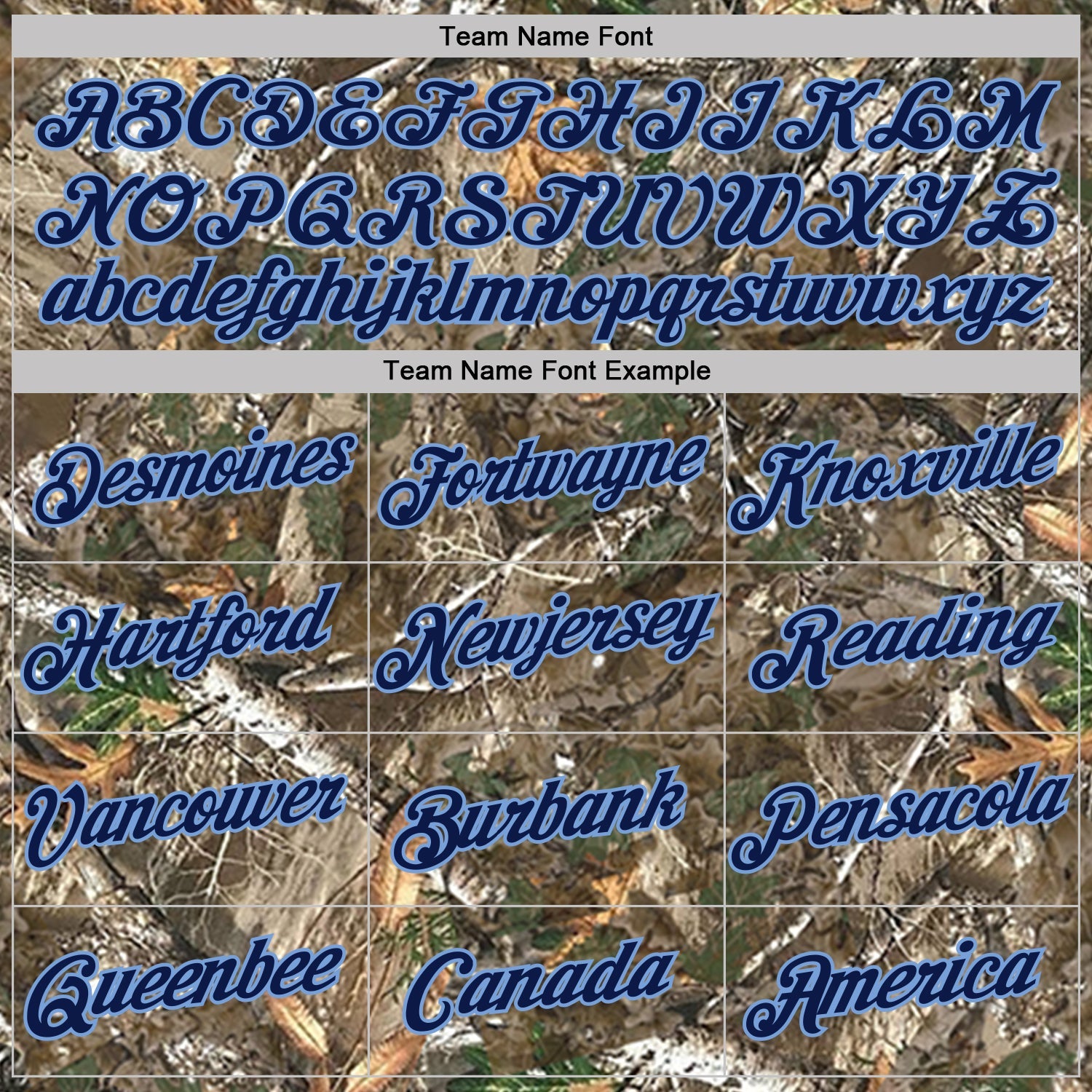 Custom Camo Navy Powder Blue-Olive Woodland Camouflage Salute To Service Performance T-Shirt view 3