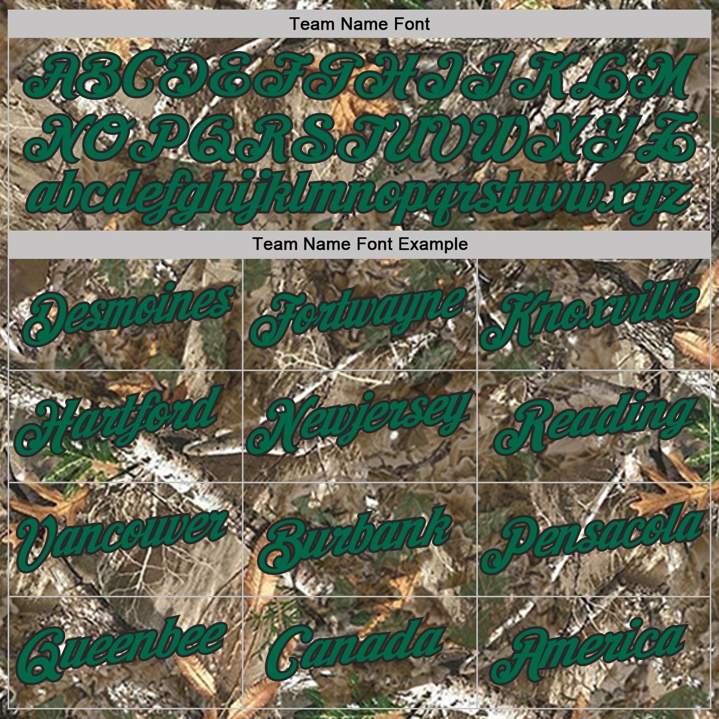 Custom Camo Kelly Green Black-Olive Woodland Camouflage Salute To Service Performance T-Shirt view 3