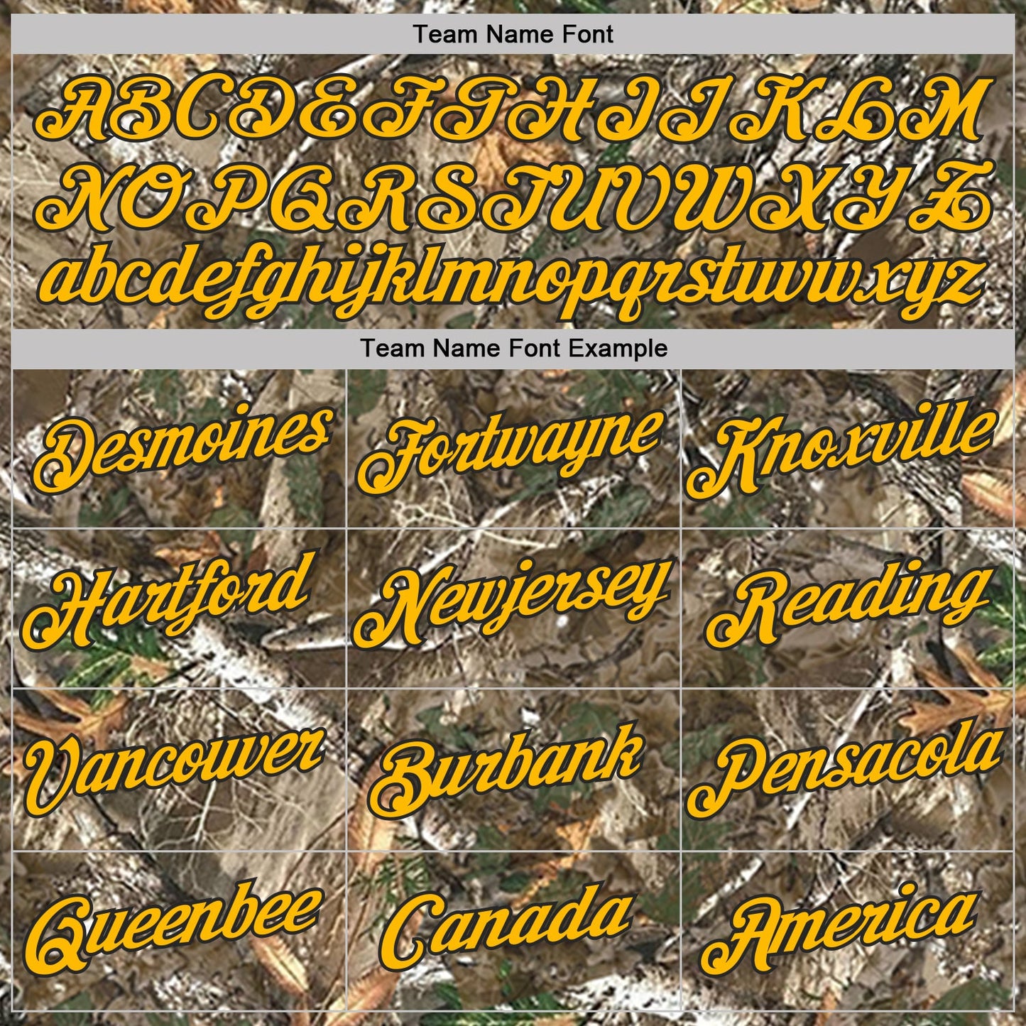 Custom Camo Gold Black-Olive Woodland Camouflage Salute To Service Performance T-Shirt view 3
