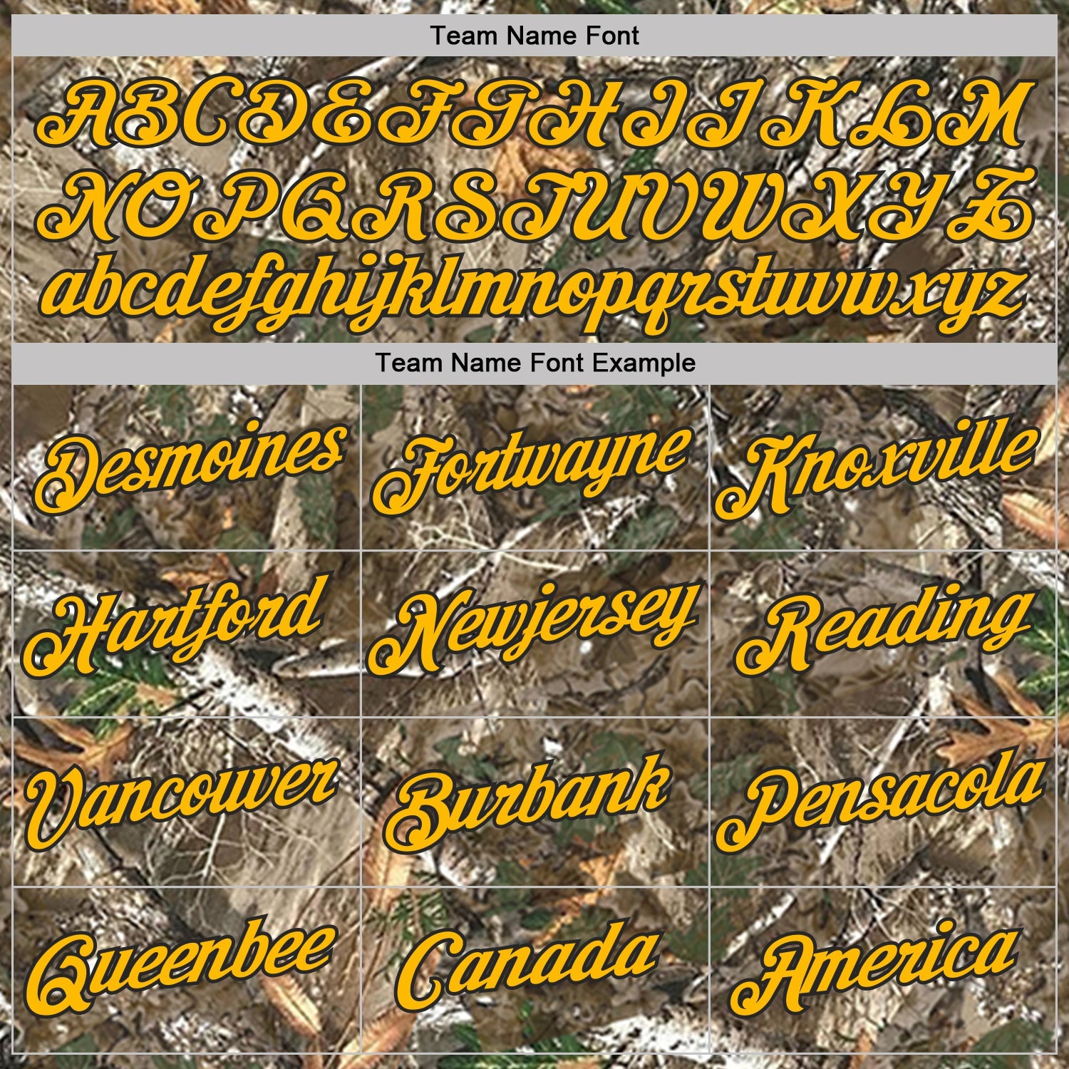 Custom Camo Gold Black-Olive Woodland Camouflage Salute To Service Performance T-Shirt view 3