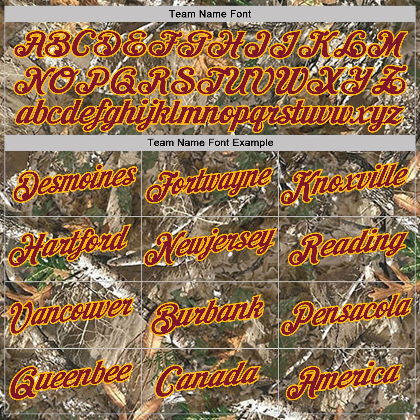 Custom Camo Crimson Gold-Olive Woodland Camouflage Salute To Service Performance T-Shirt view 3