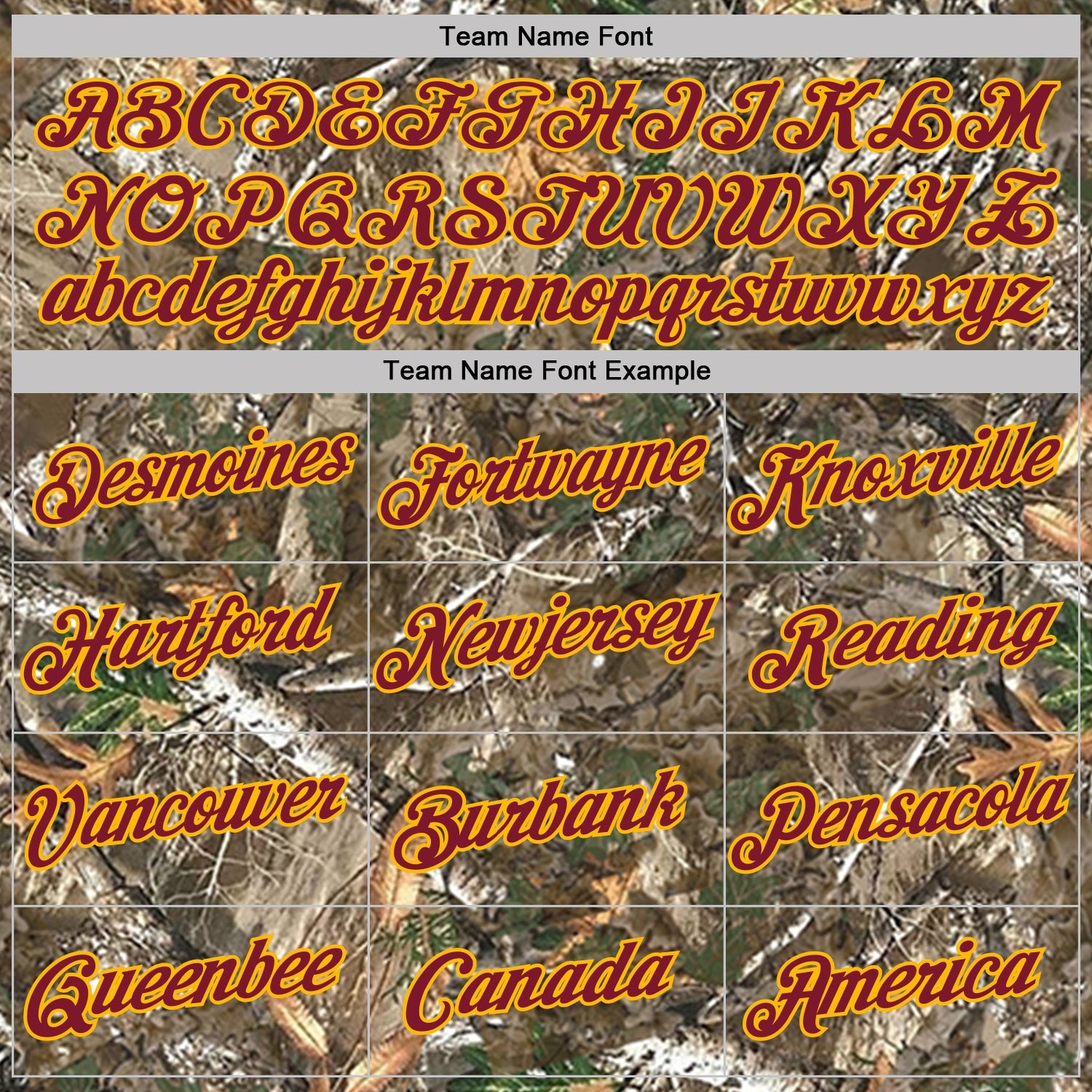 Custom Camo Crimson Gold-Olive Woodland Camouflage Salute To Service Performance T-Shirt view 3