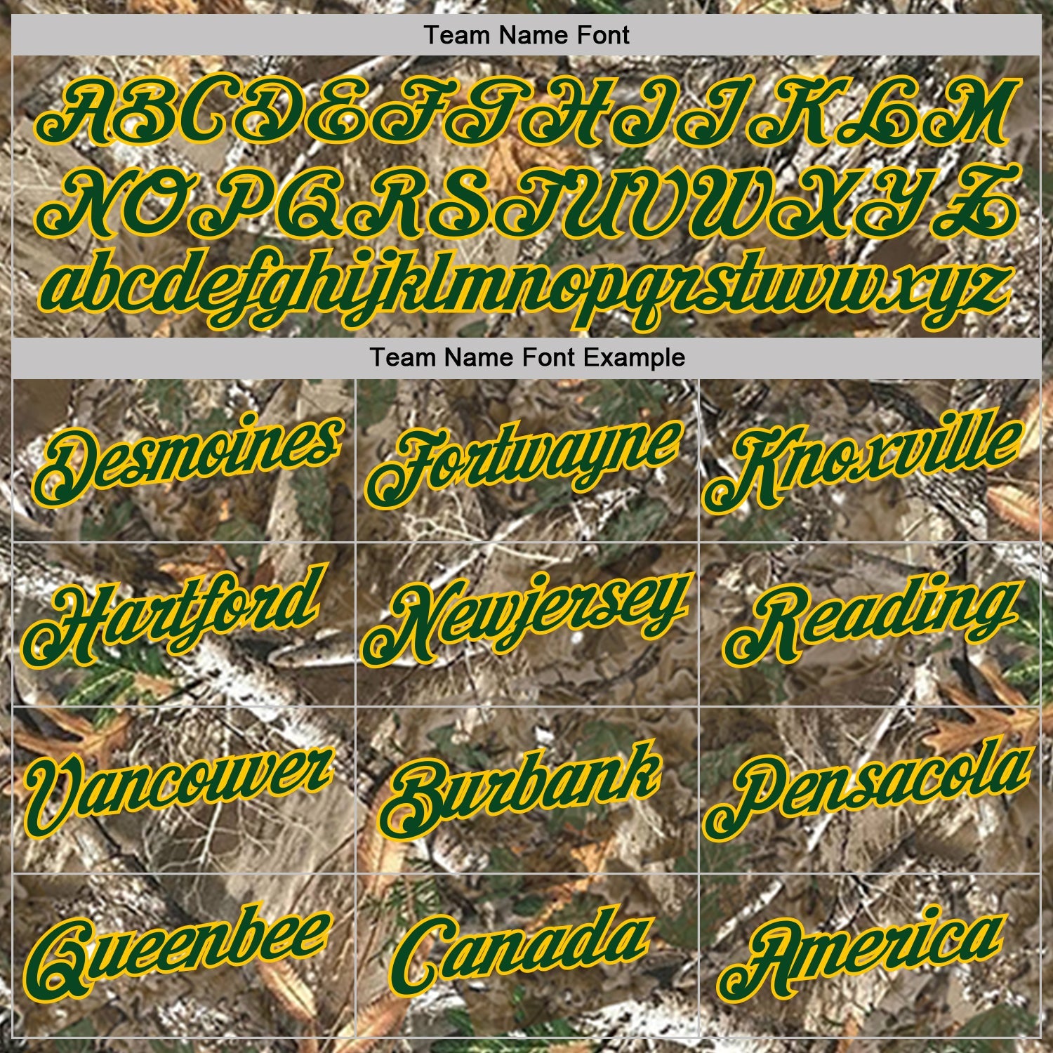 Custom Camo Green Yellow-Olive Woodland Camouflage Salute To Service Performance T-Shirt view 3