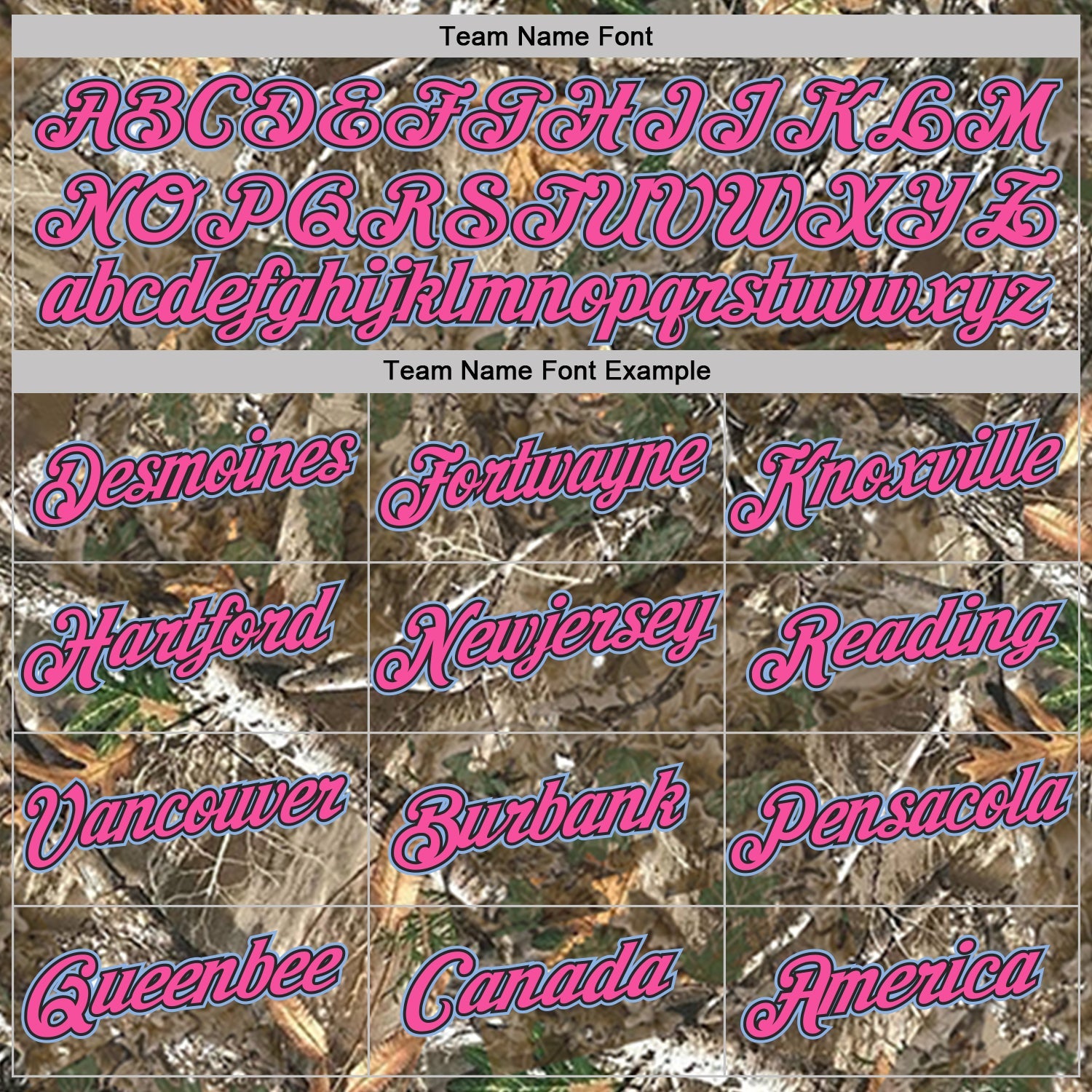 Custom Camo Pink Black Light Blue-Olive Woodland Camouflage Salute To Service Performance T-Shirt view 3