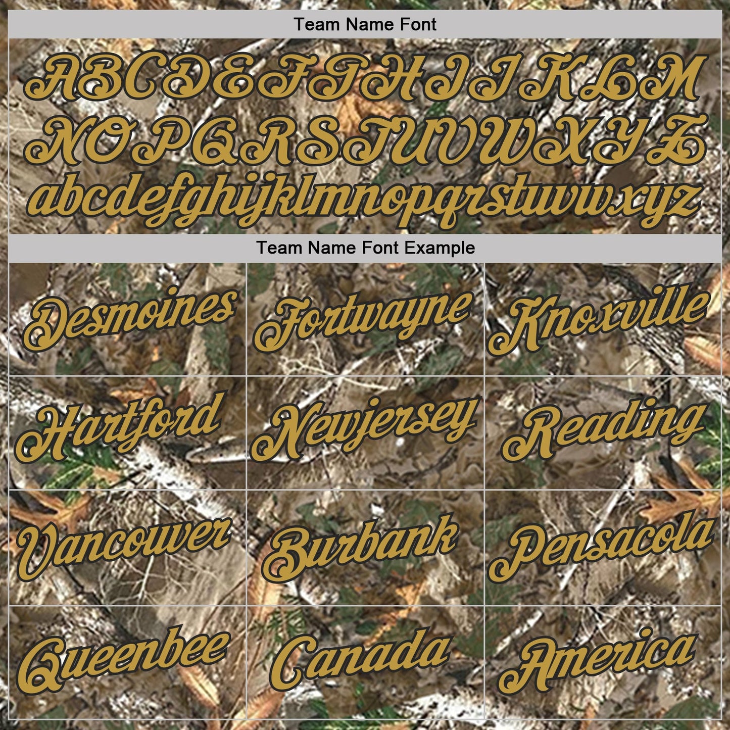 Custom Camo Old Gold Black-Olive Woodland Camouflage Salute To Service Performance T-Shirt view 3