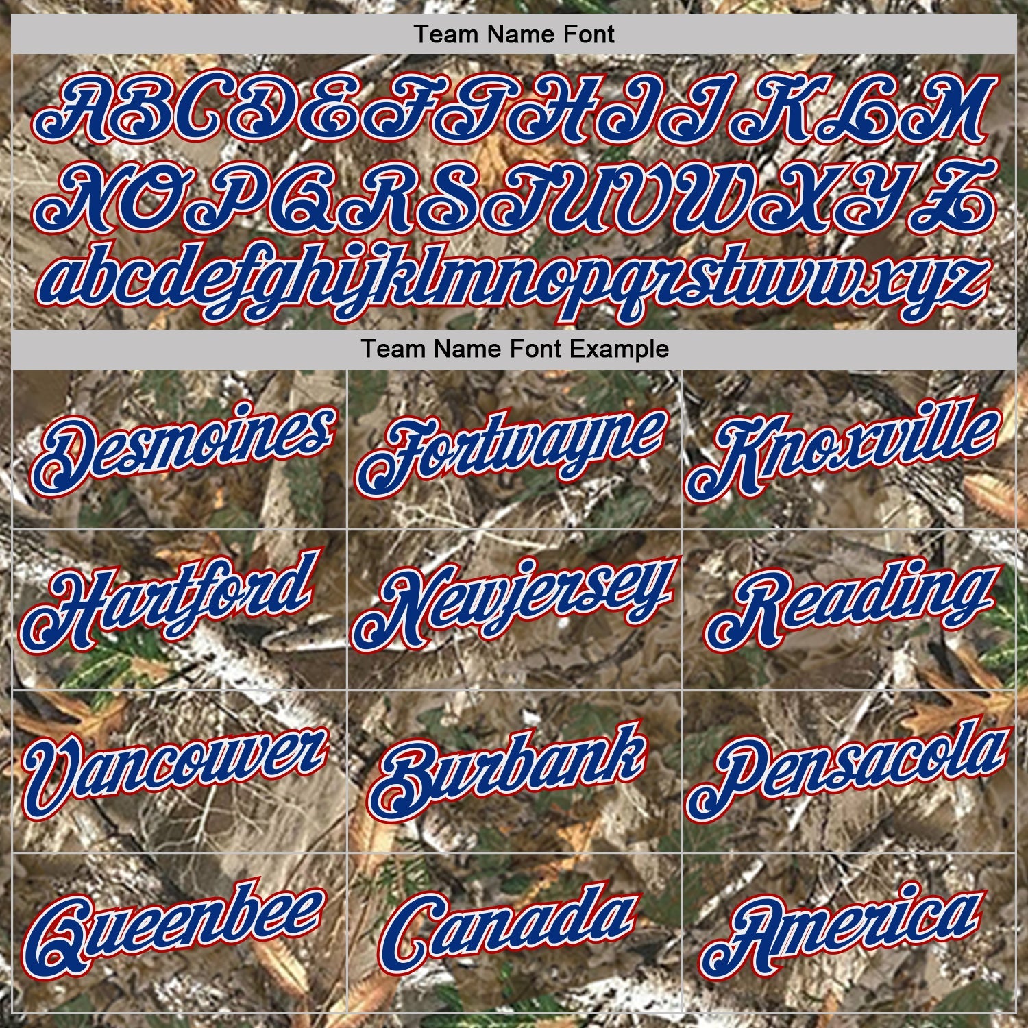 Custom Camo Royal White Red-Olive Woodland Camouflage Salute To Service Performance T-Shirt view 3