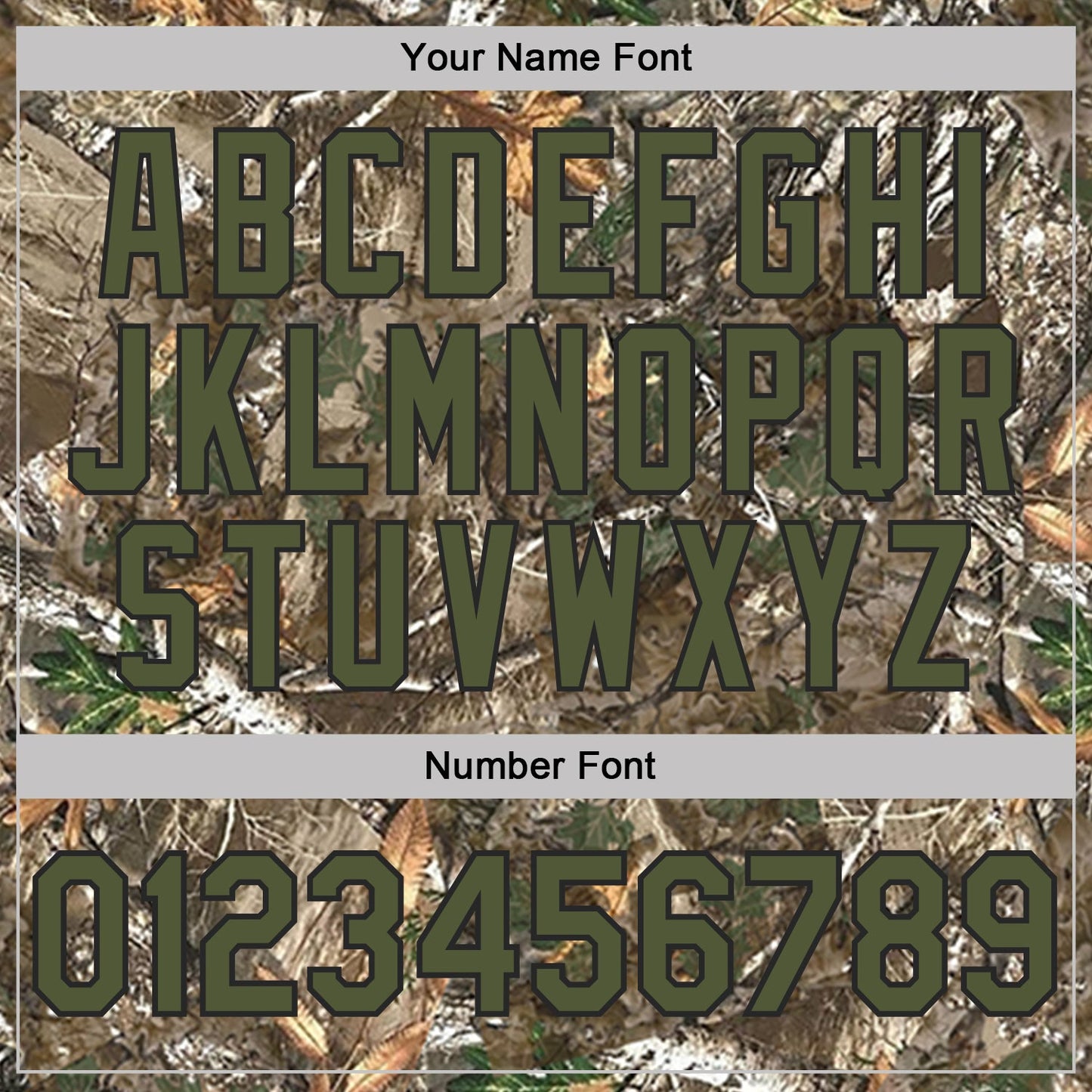 Custom Camo Olive-Black Woodland Camouflage Salute To Service Performance T-Shirt view 4