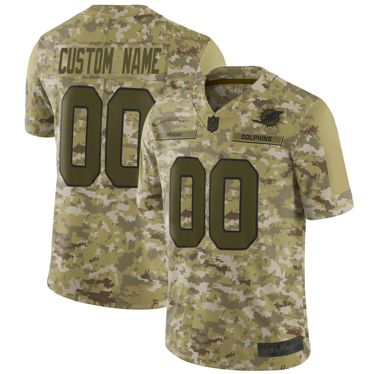 Custom M.Dolphins 2022 Jerseys Stitched American Football Jerseys view 3