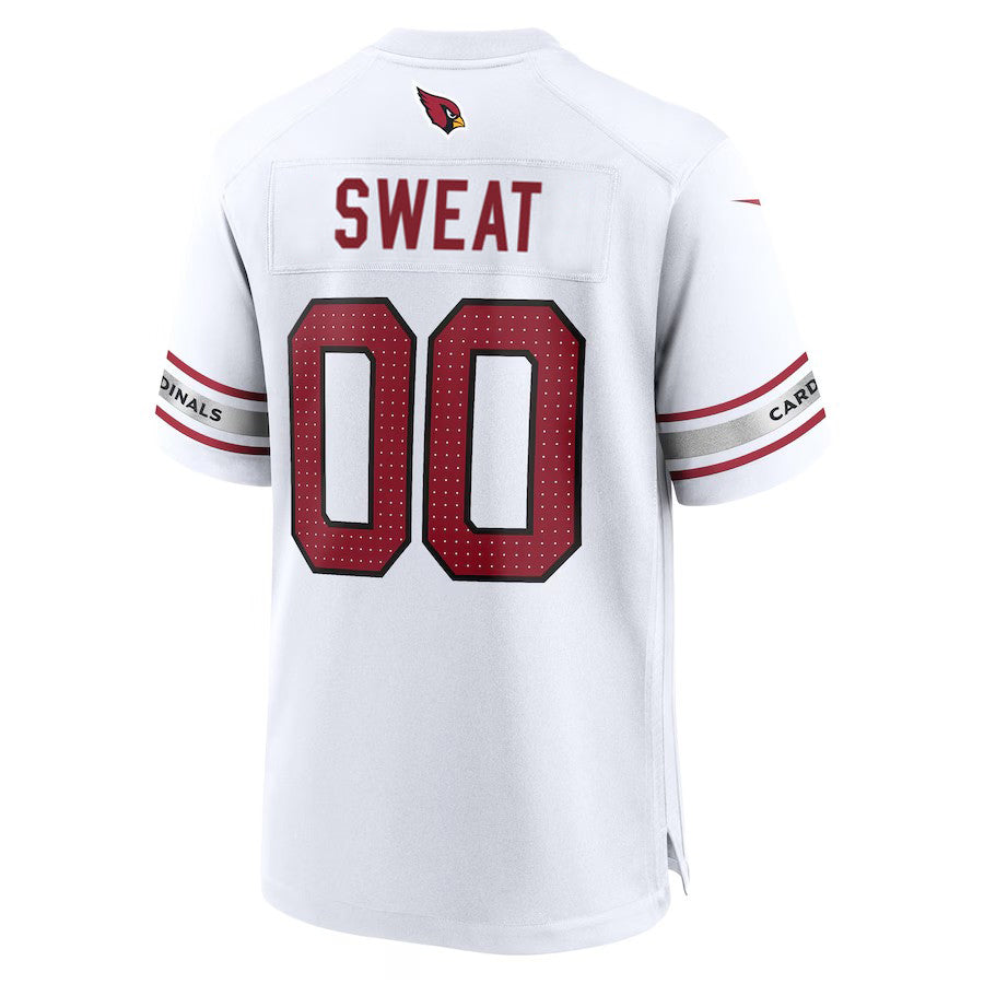 A.Cardinals #00 Josh Sweat White Game Stitched American Football Jerseys - Main View