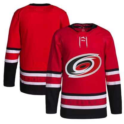 C.Hurricanes Home Primegreen Authentic Pro Jersey Red Stitched American Hockey Jerseys - Main View