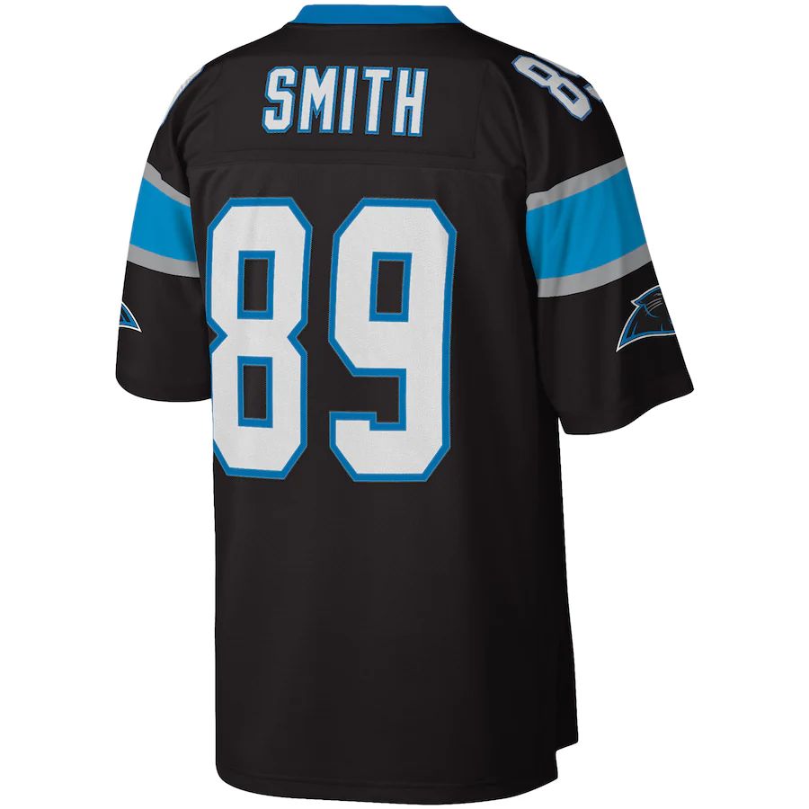 C.Panthers #89 Steve Smith Mitchell & Ness Black 2003 Legacy Replica Jersey Stitched American Football Jerseys - Main View
