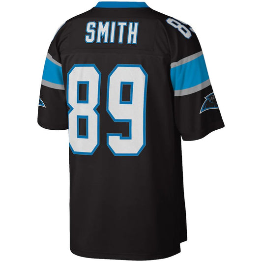 C.Panthers #89 Steve Smith Mitchell & Ness Black 2003 Legacy Replica Jersey Stitched American Football Jerseys - Main View