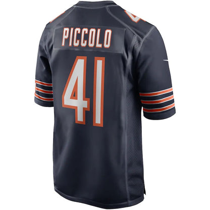 C.Bears #41 Brian Piccolo Navy Game Retired Player Jersey Stitched American Football Jerseys - Main View