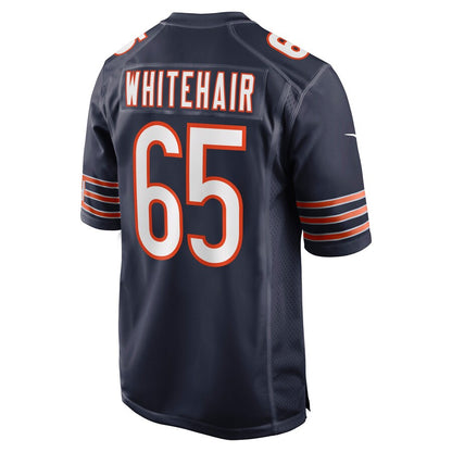 C.Bears #65 Cody Whitehair Navy Game Jersey Stitched American Football Jerseys - Main View