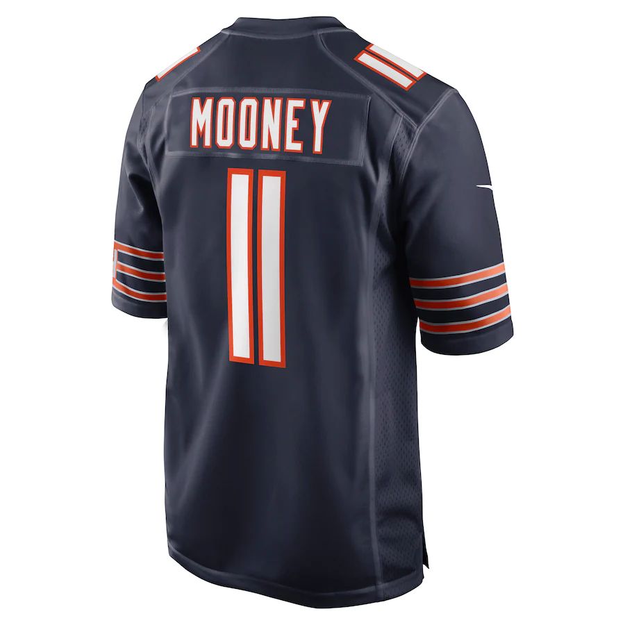 C.Bears #11 Darnell Mooney Navy Game Jersey Stitched American Football Jerseys - Main View